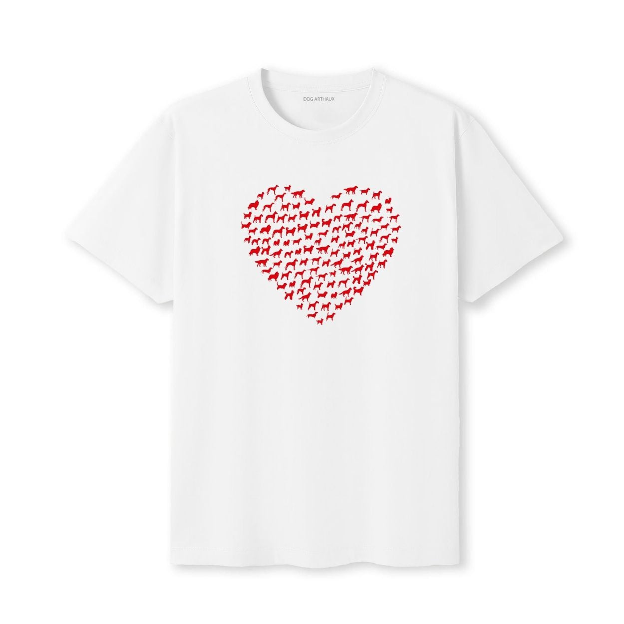 Love Heart Dogs - Dogs Shaped as a Love Heart T-Shirt