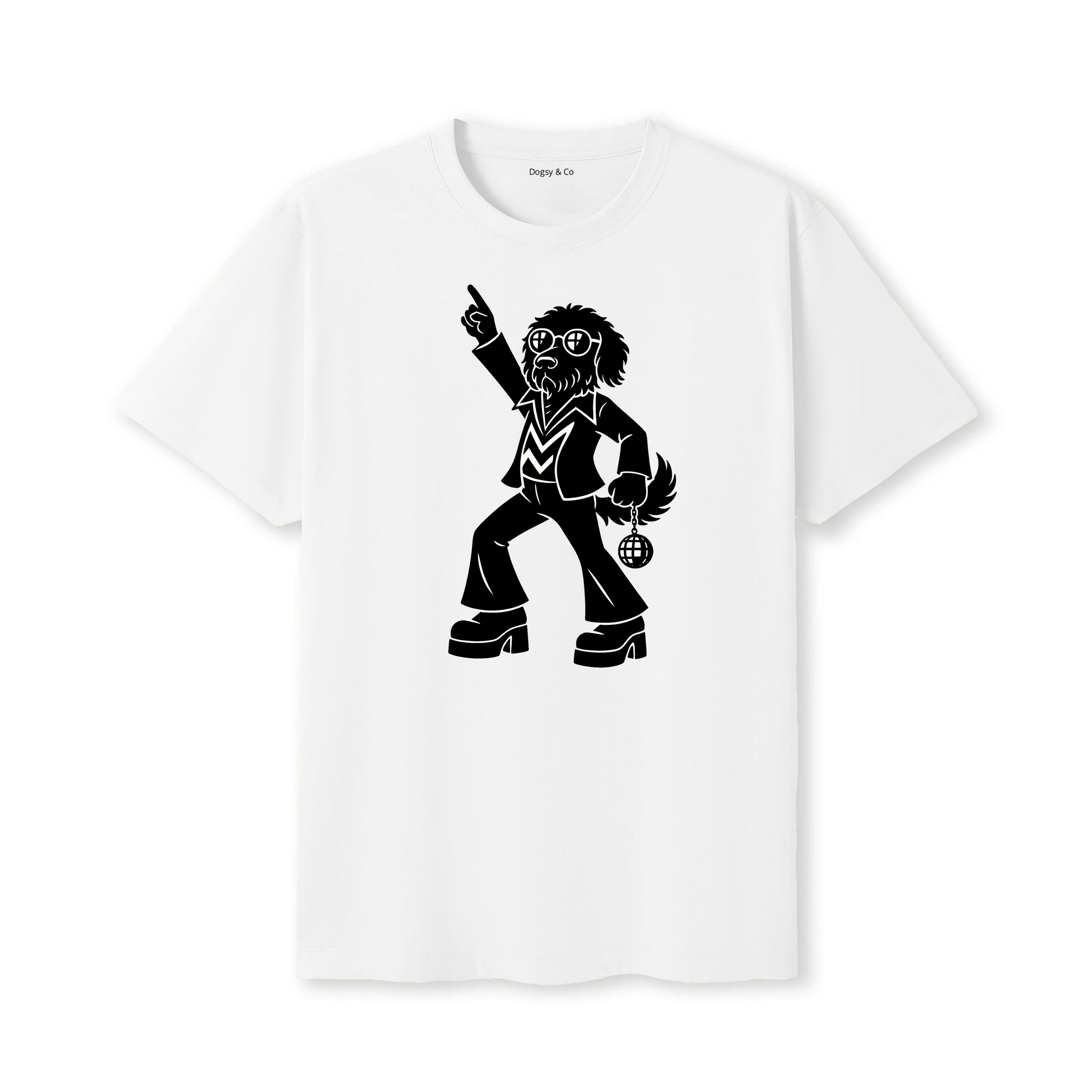Labradoodle Disco Doggo T-Shirt - alternate view