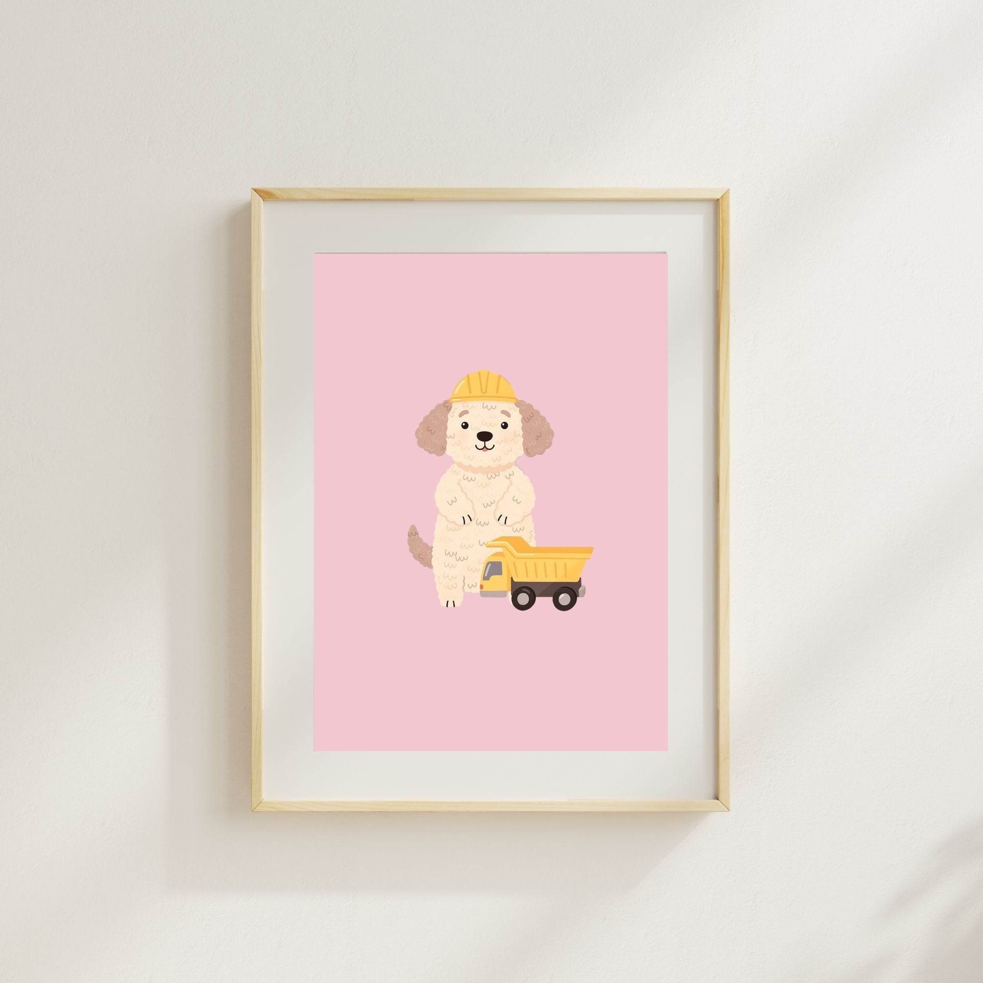 Labradoodle Kids Nursery Wall Art Print Bundle — 22 Dog Costume Designs, 5 Colours, 6 Print Sizes | Digital Download