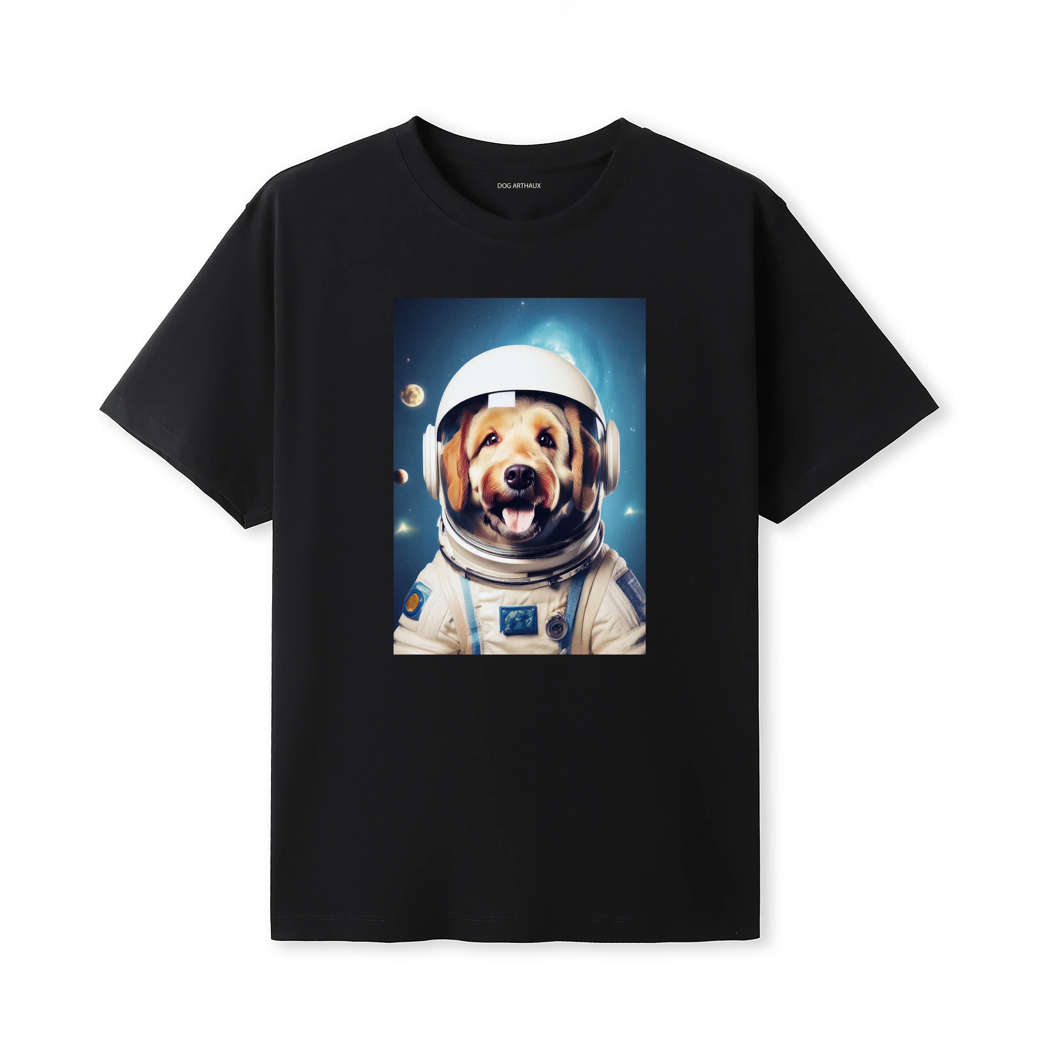 Labradoodle Astronaut Dog T-shirt