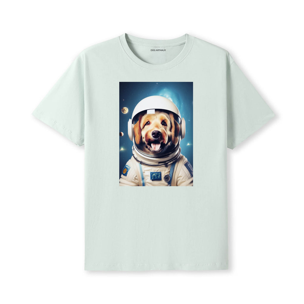 Labradoodle Astronaut Dog T-shirt - alternate view