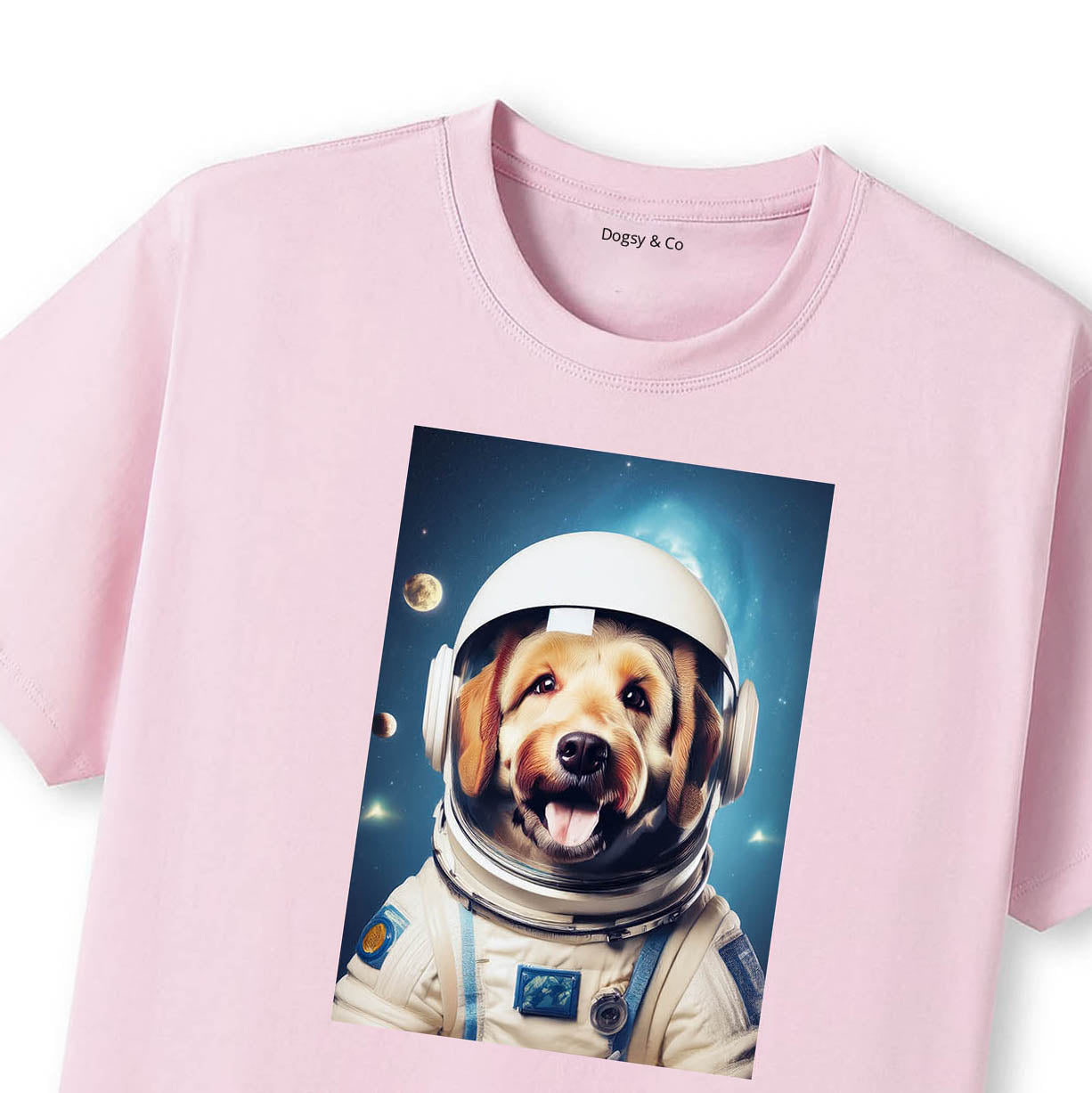 Pink T-Shirt Close Up