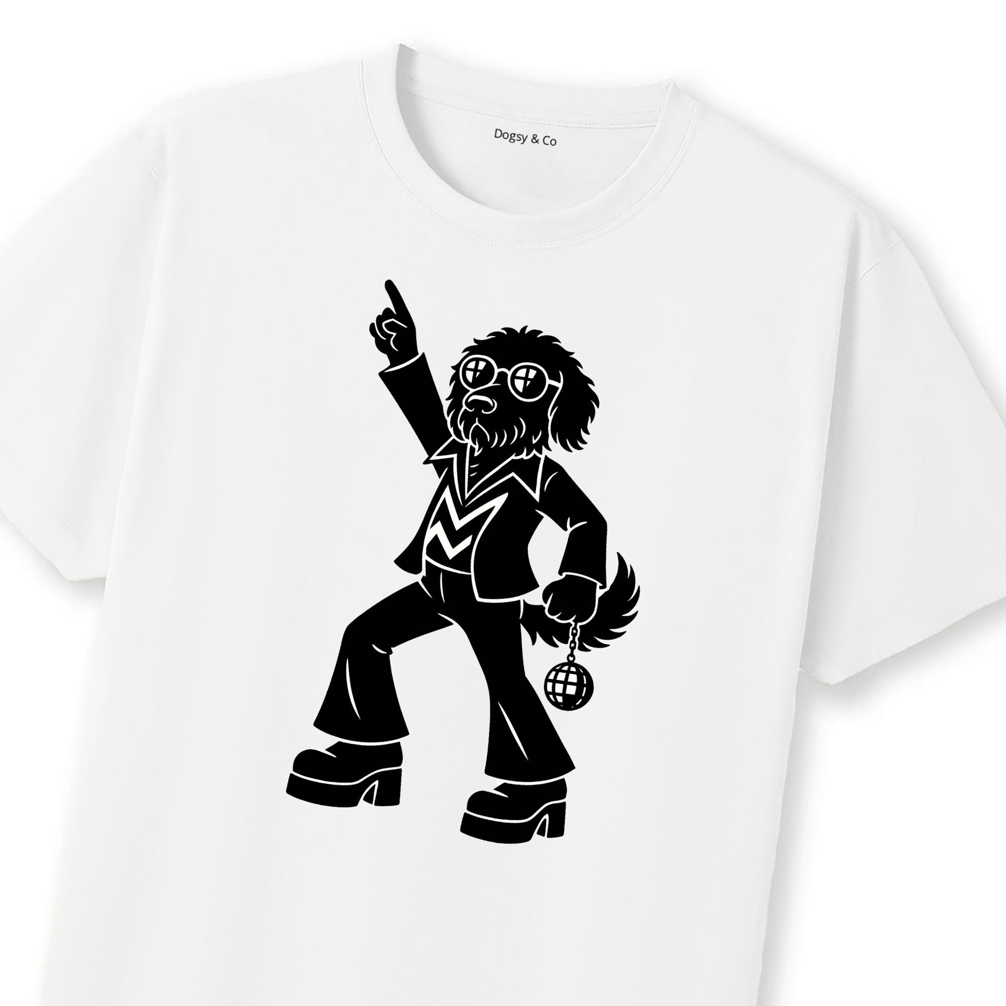 Labradoodle Disco Doggo T-Shirt | Dogsy & Co