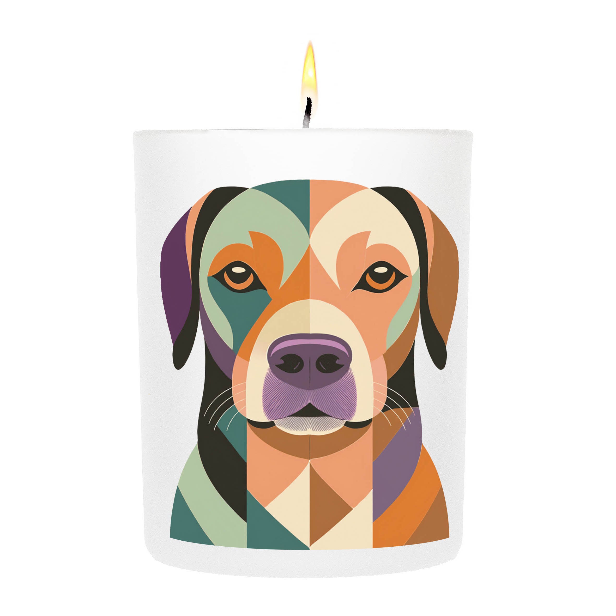 Labrador Retriever Graphic Bold Dog Candle