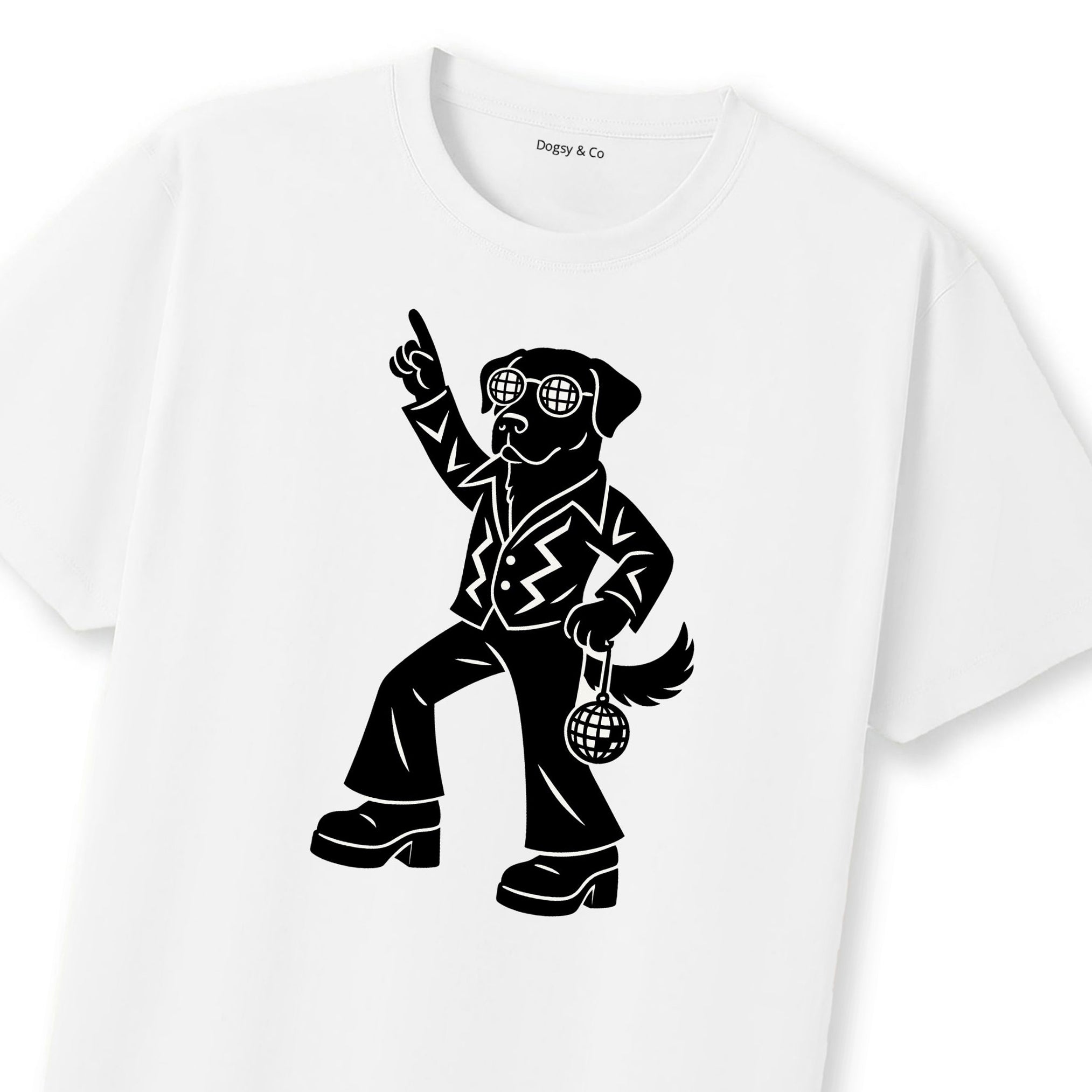 Labrador Retriever Disco Doggo T-Shirt | Dogsy & Co