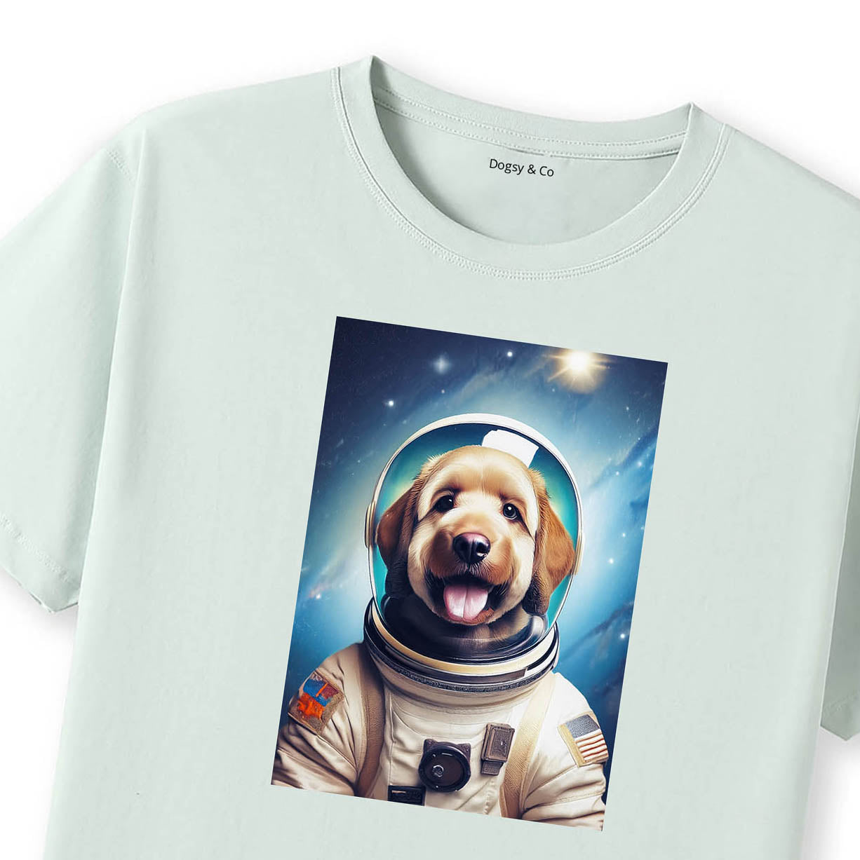 Mint T-Shirt Close Up