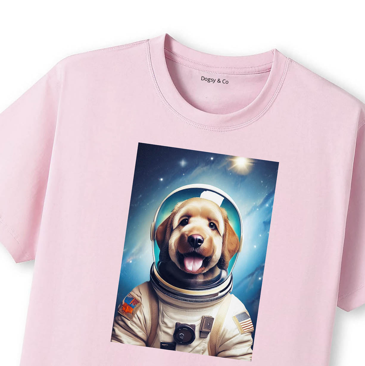 Pink T-Shirt Close Up