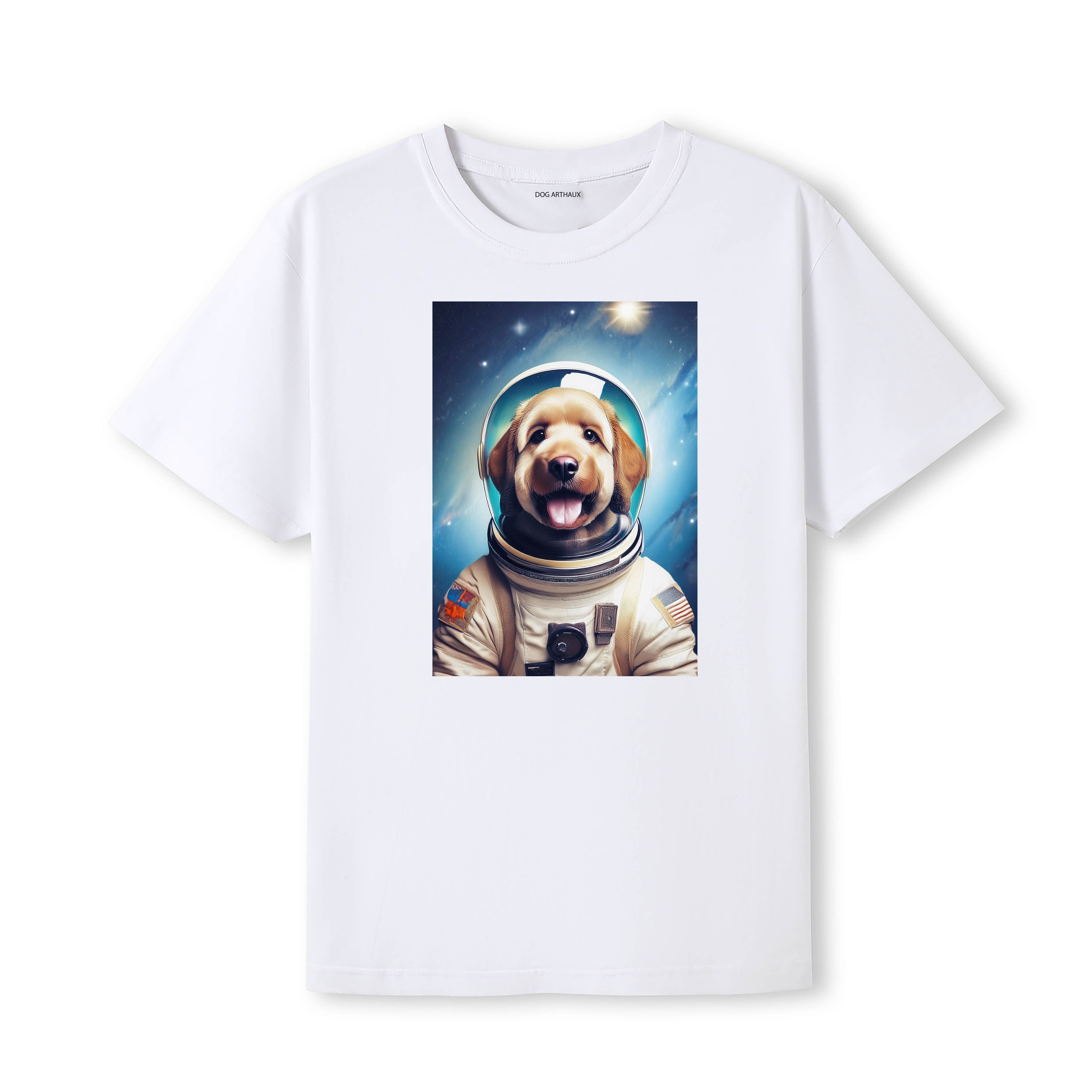 Lagotto Astronaut Dog T-shirt