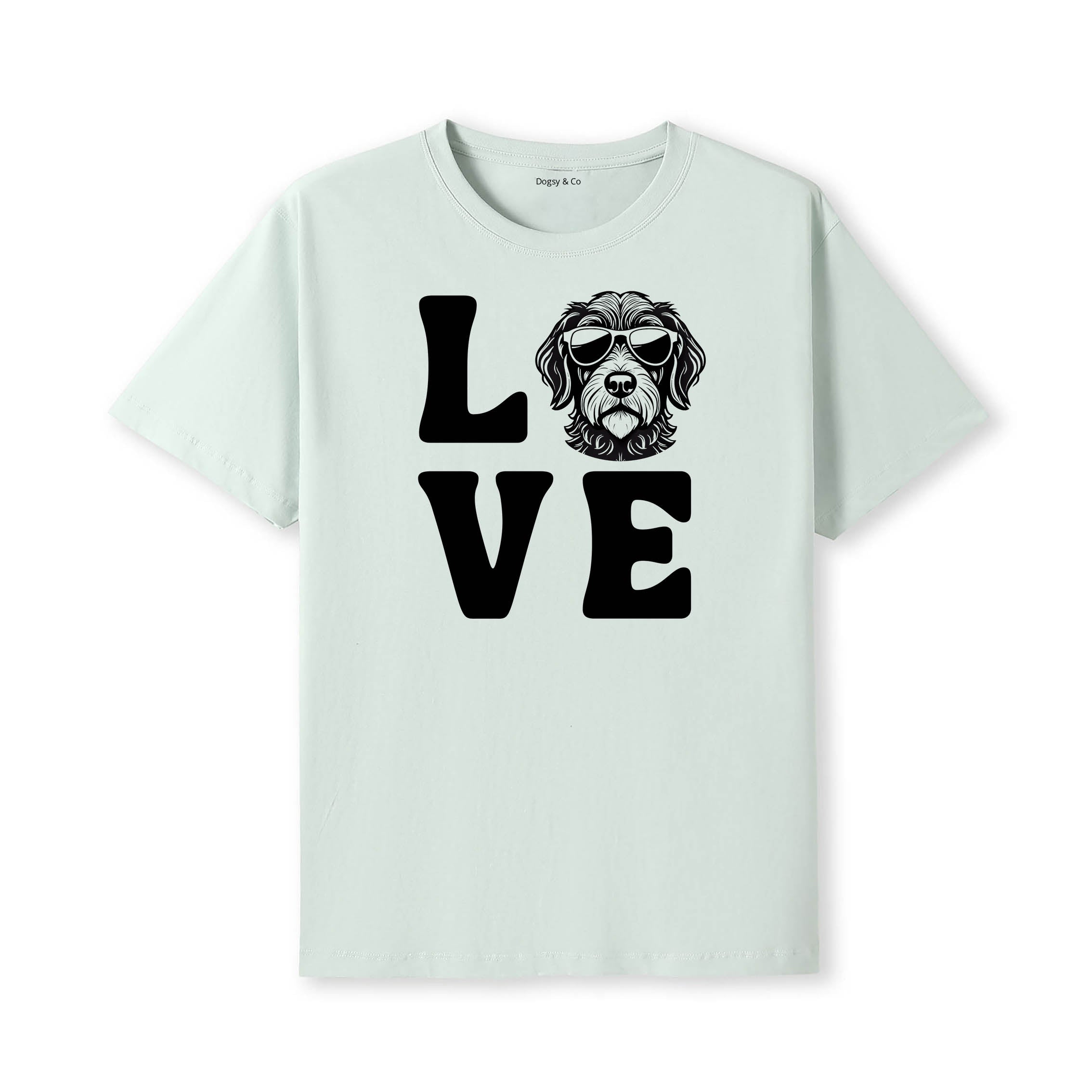Lagotto LOVE DOGS Tshirt - Mint