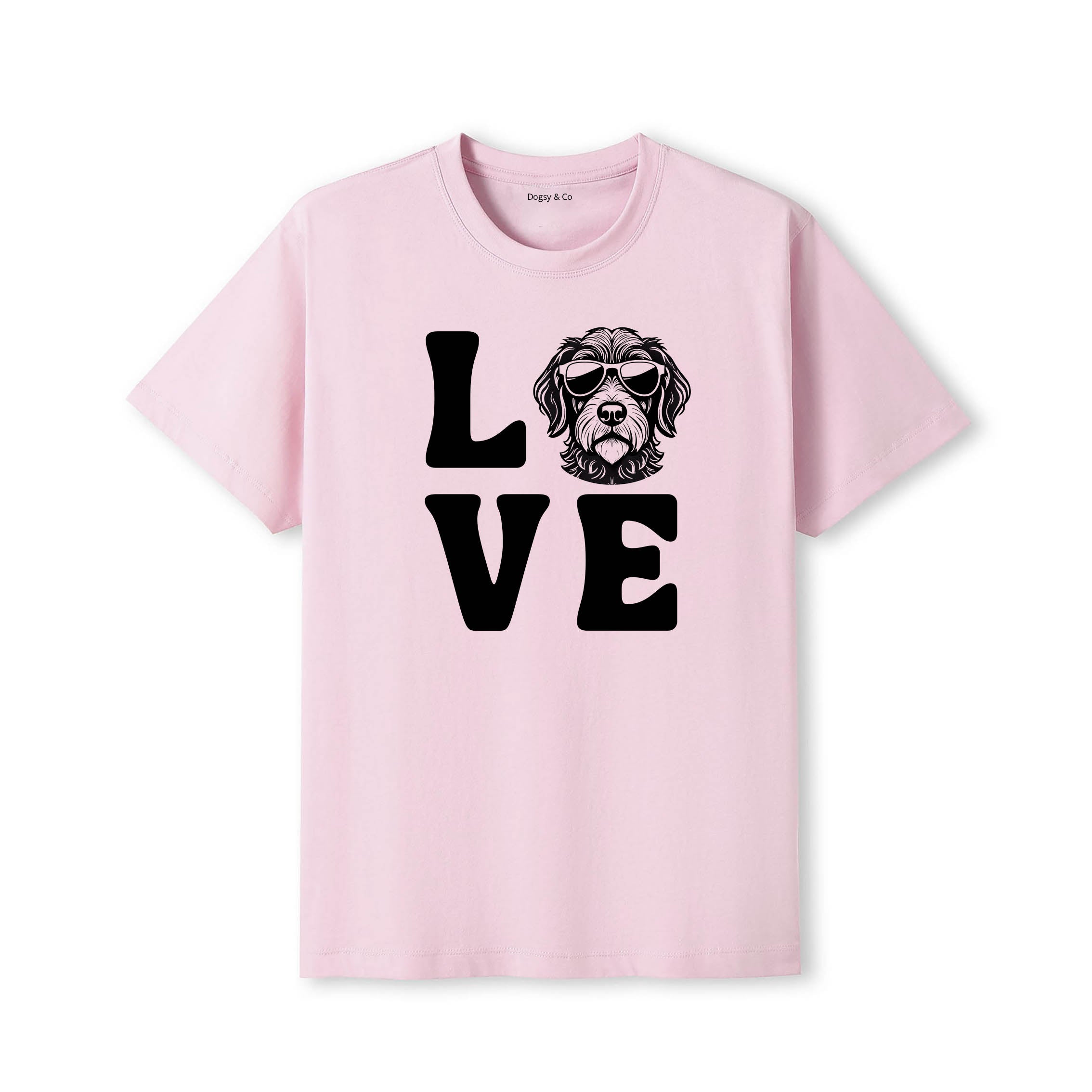 Lagotto LOVE DOGS Tshirt - Pink