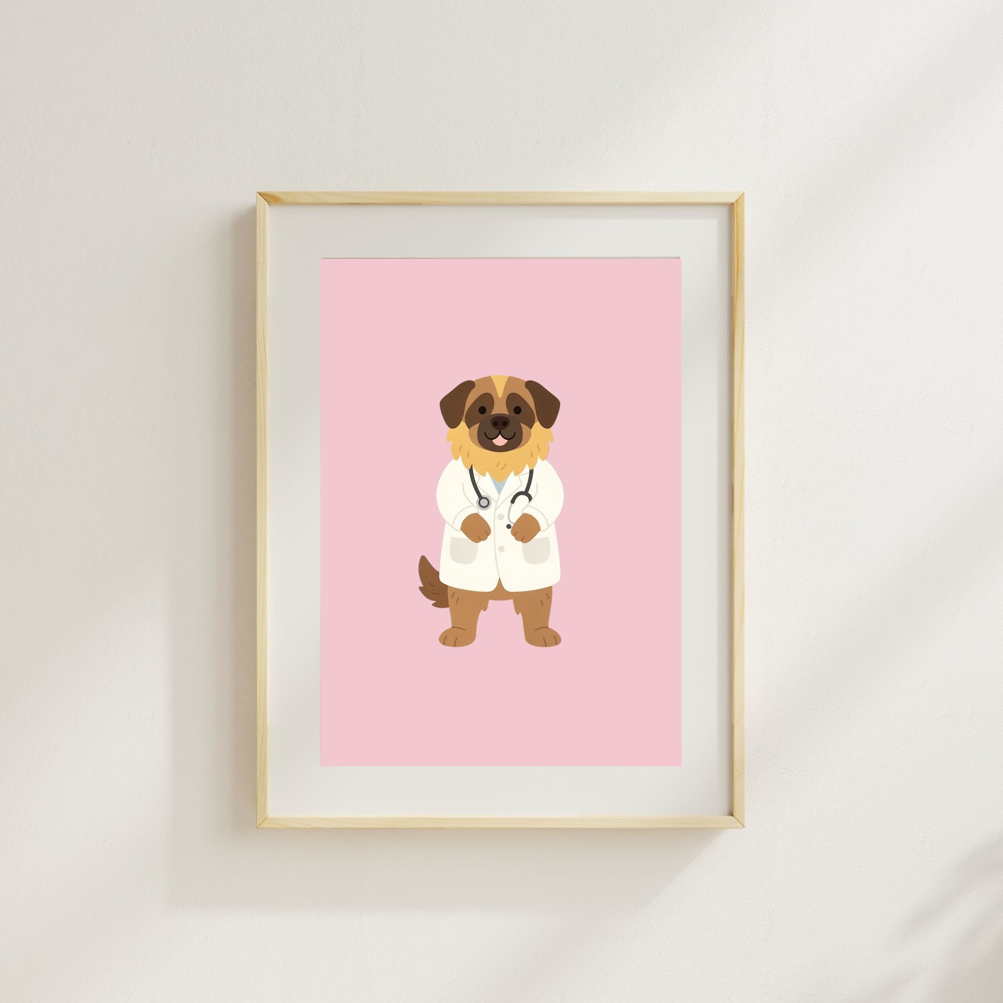 Leonberger Kids Nursery Wall Art Print Bundle — 22 Dog Costume Designs, 5 Colours, 6 Print Sizes | Digital Download