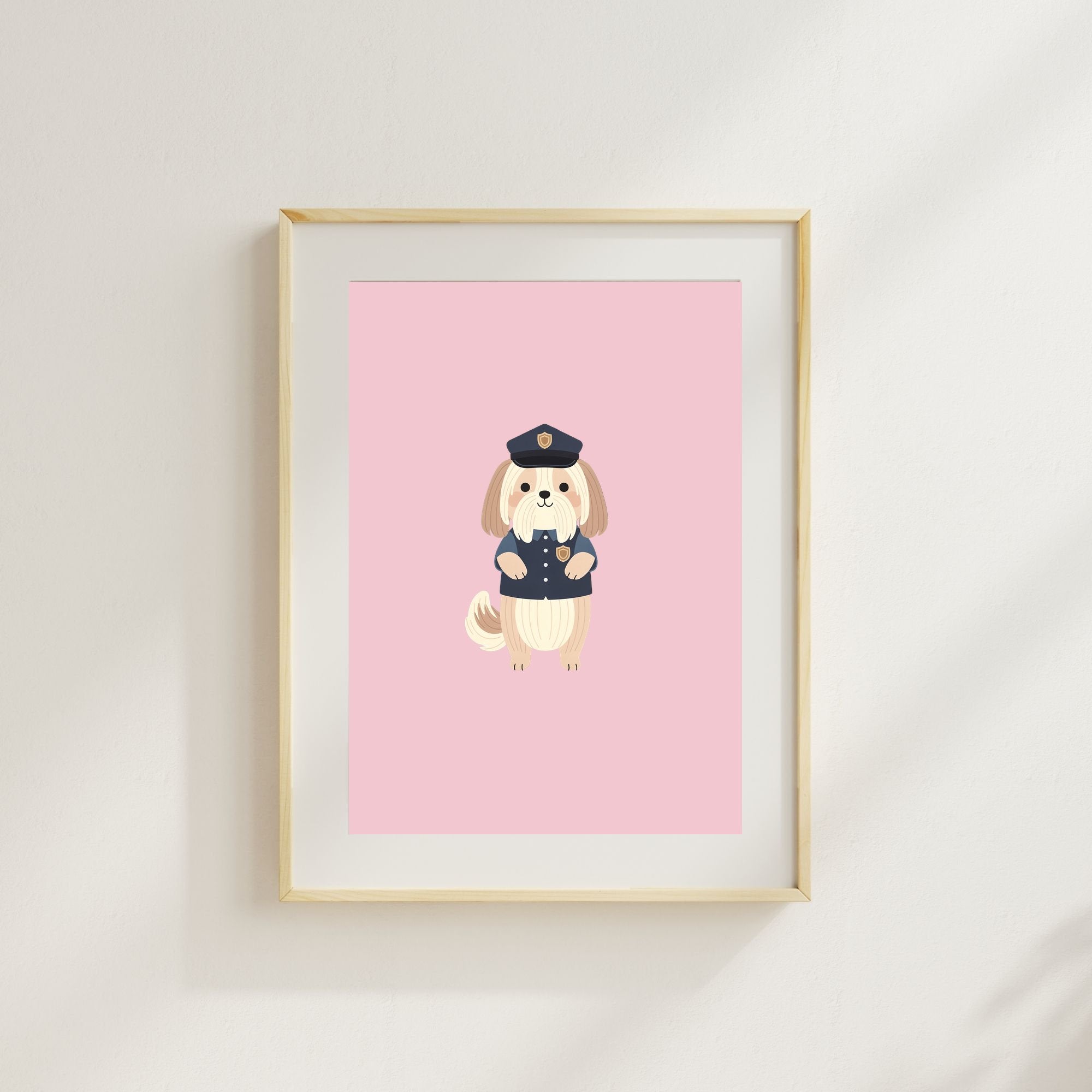 Lhasa Apso Kids Nursery Wall Art Print Bundle — 22 Dog Costume Designs, 5 Colours, 6 Print Sizes | Digital Download