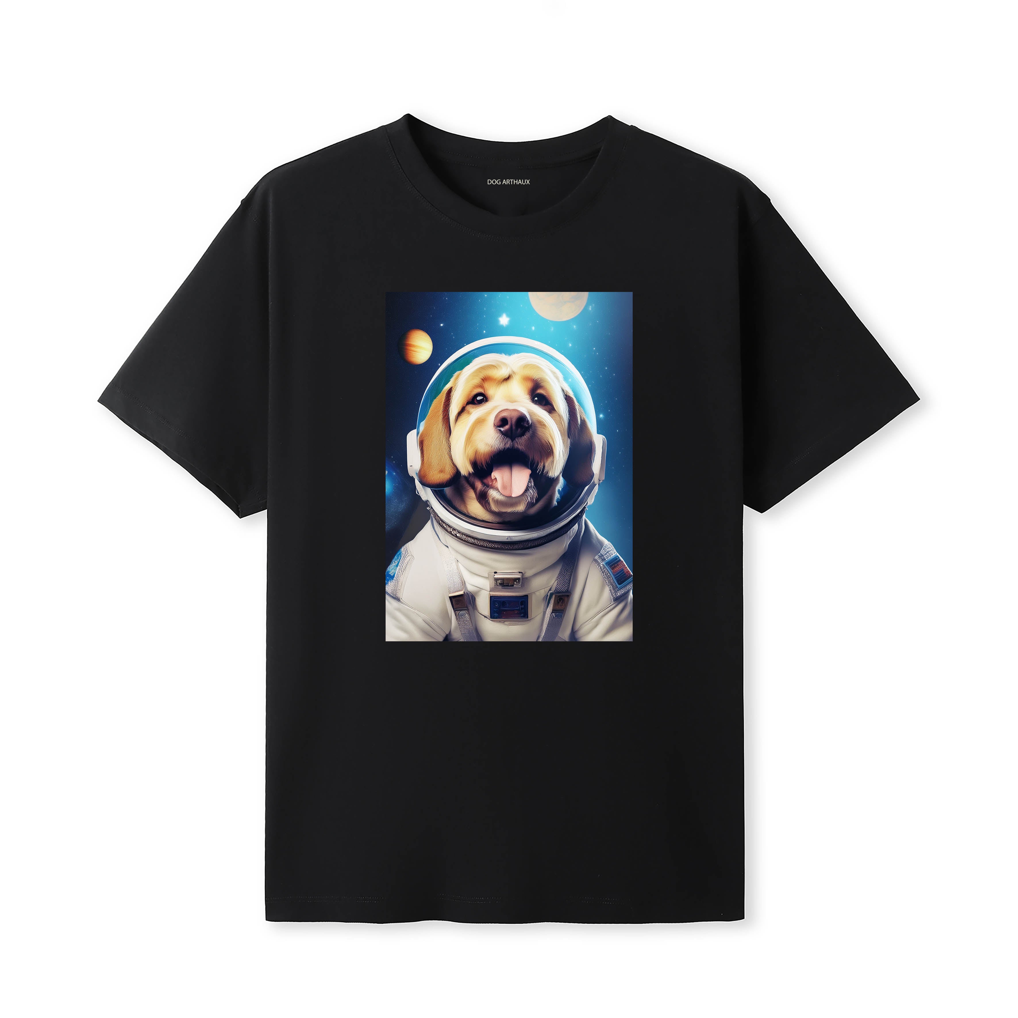 Lhasa Apso Astronaut Dog T-shirt