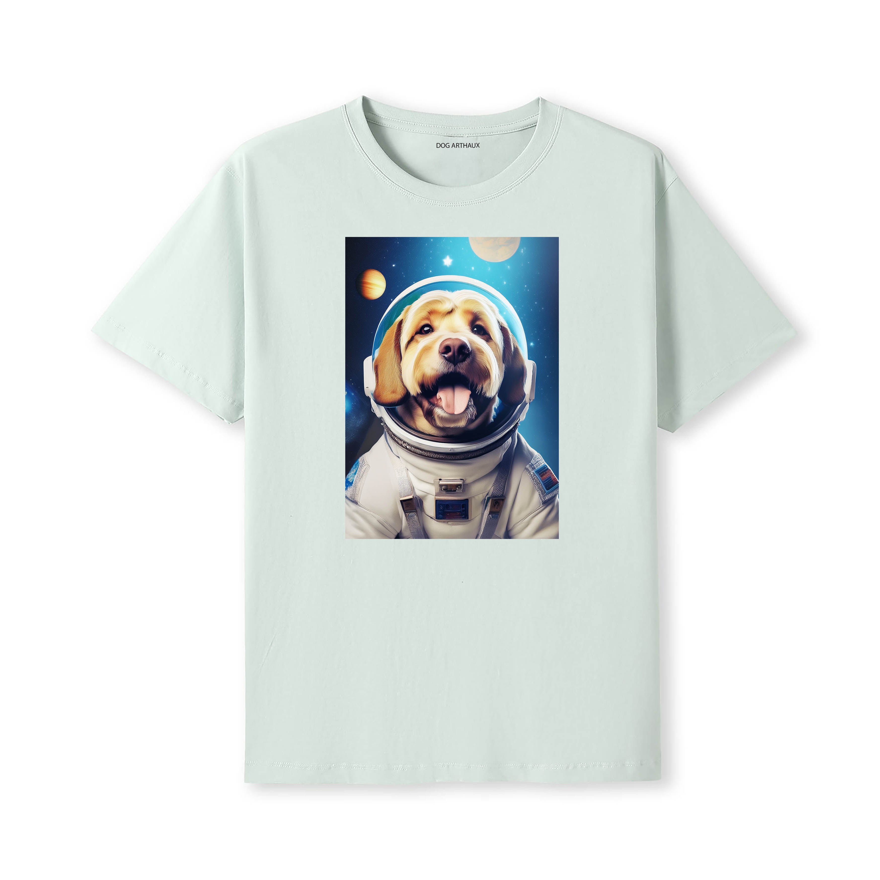 Lhasa Apso Astronaut Dog T-shirt