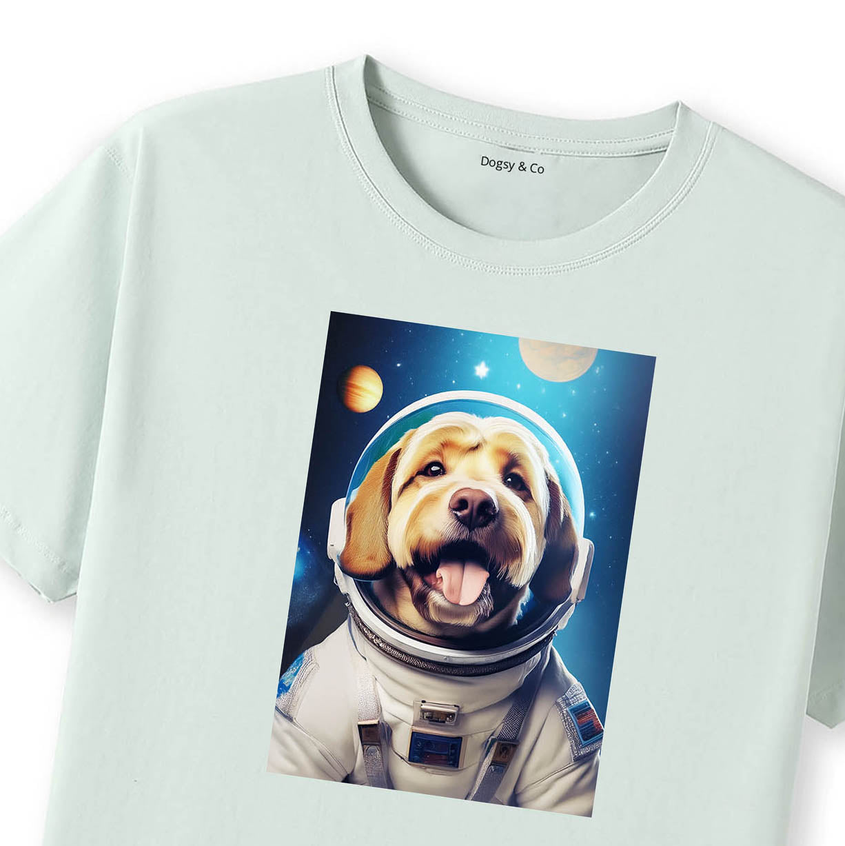 Mint T-Shirt Close Up