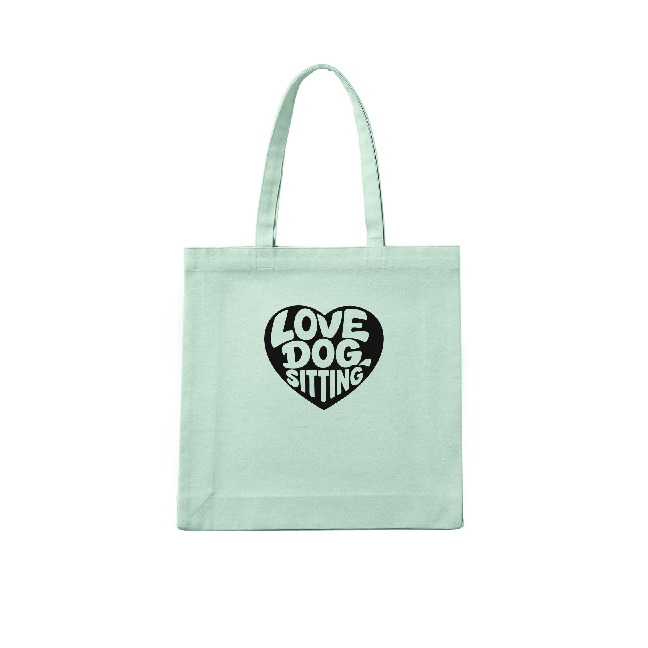 Love Dog Sitting Tote Bag - alternate view