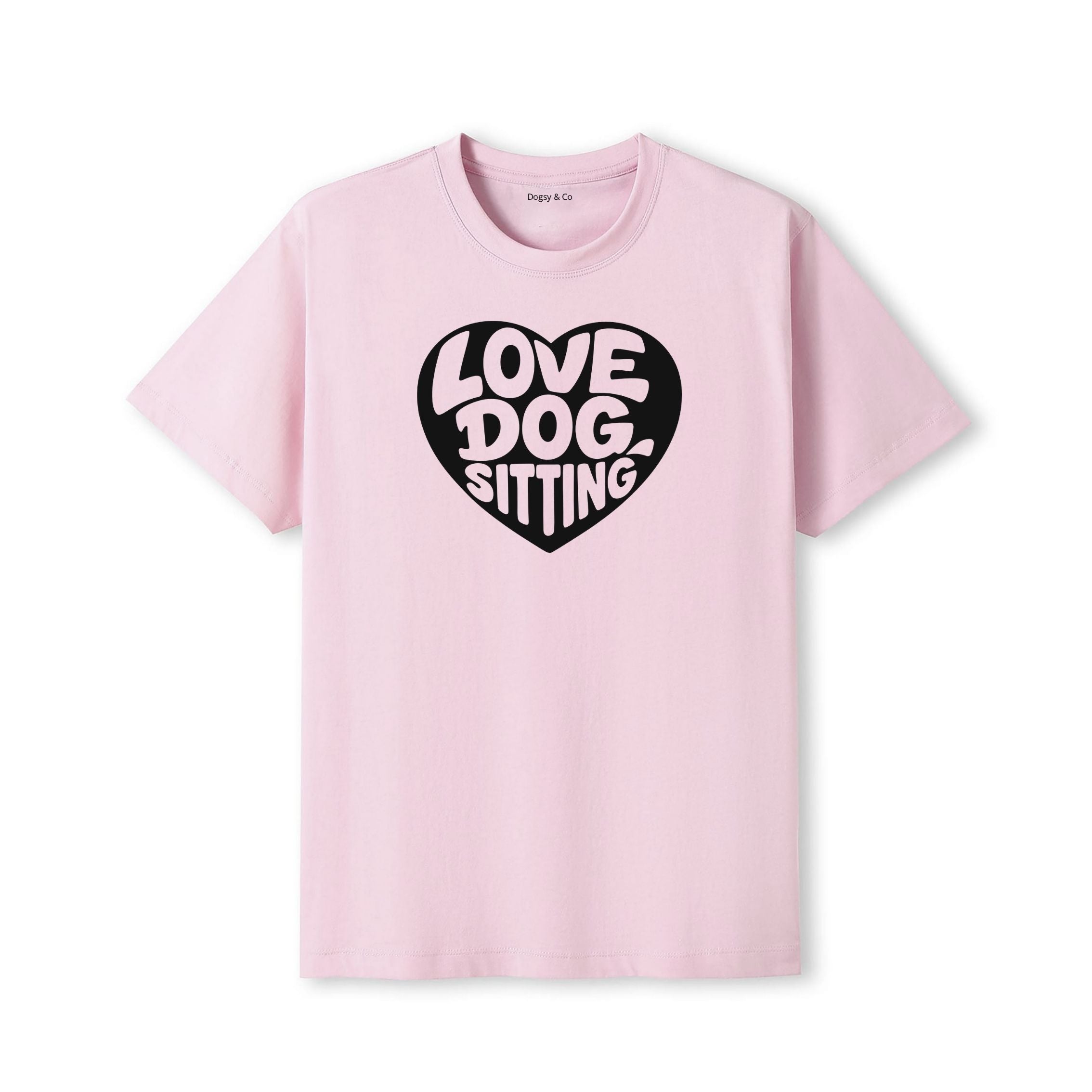 Love Dog Sitting T-Shirt - detail view