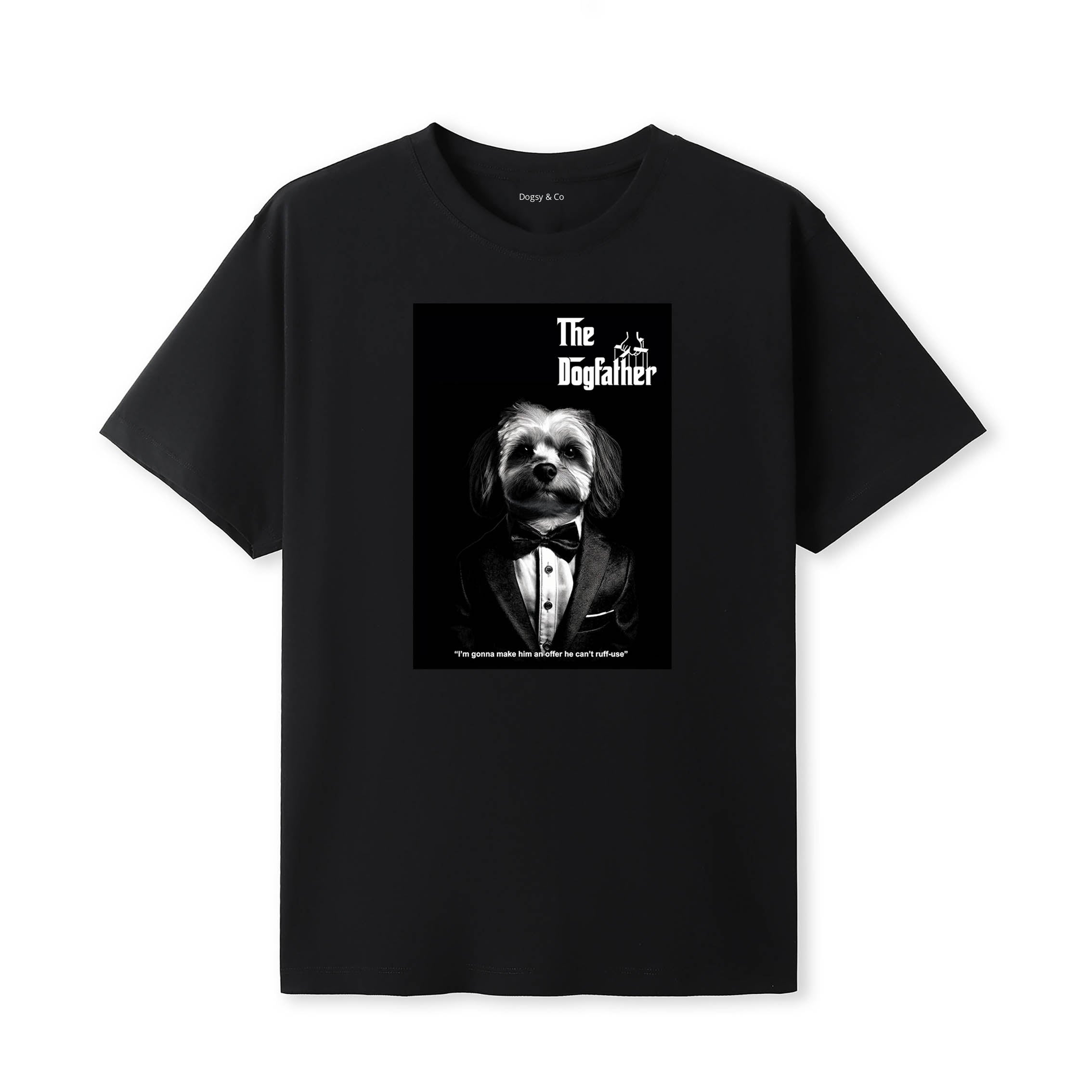 Maltese Dogfather T-Shirt Artwork