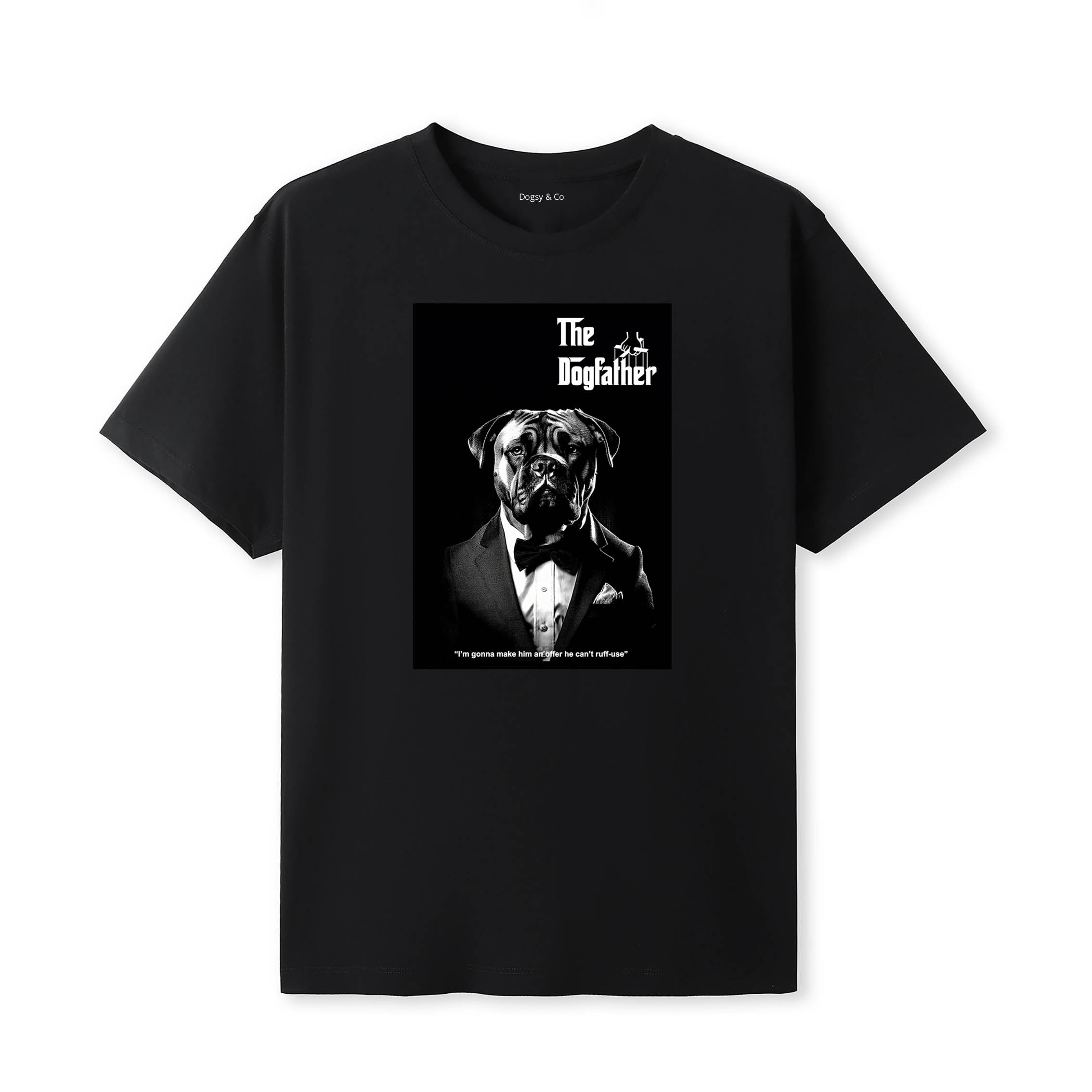Bullmastiff Dogfather T-Shirt Artwork