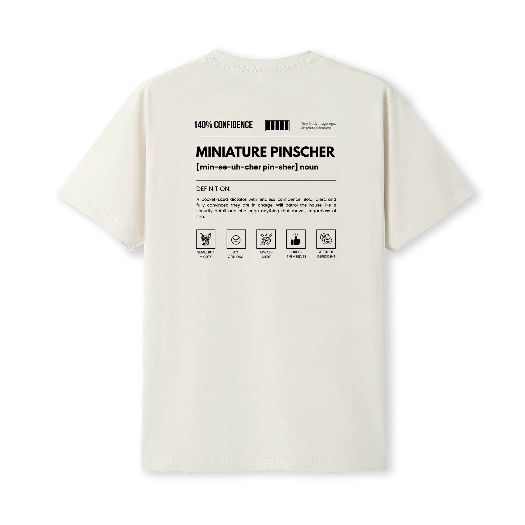 Miniature Pinscher Definition T-Shirt