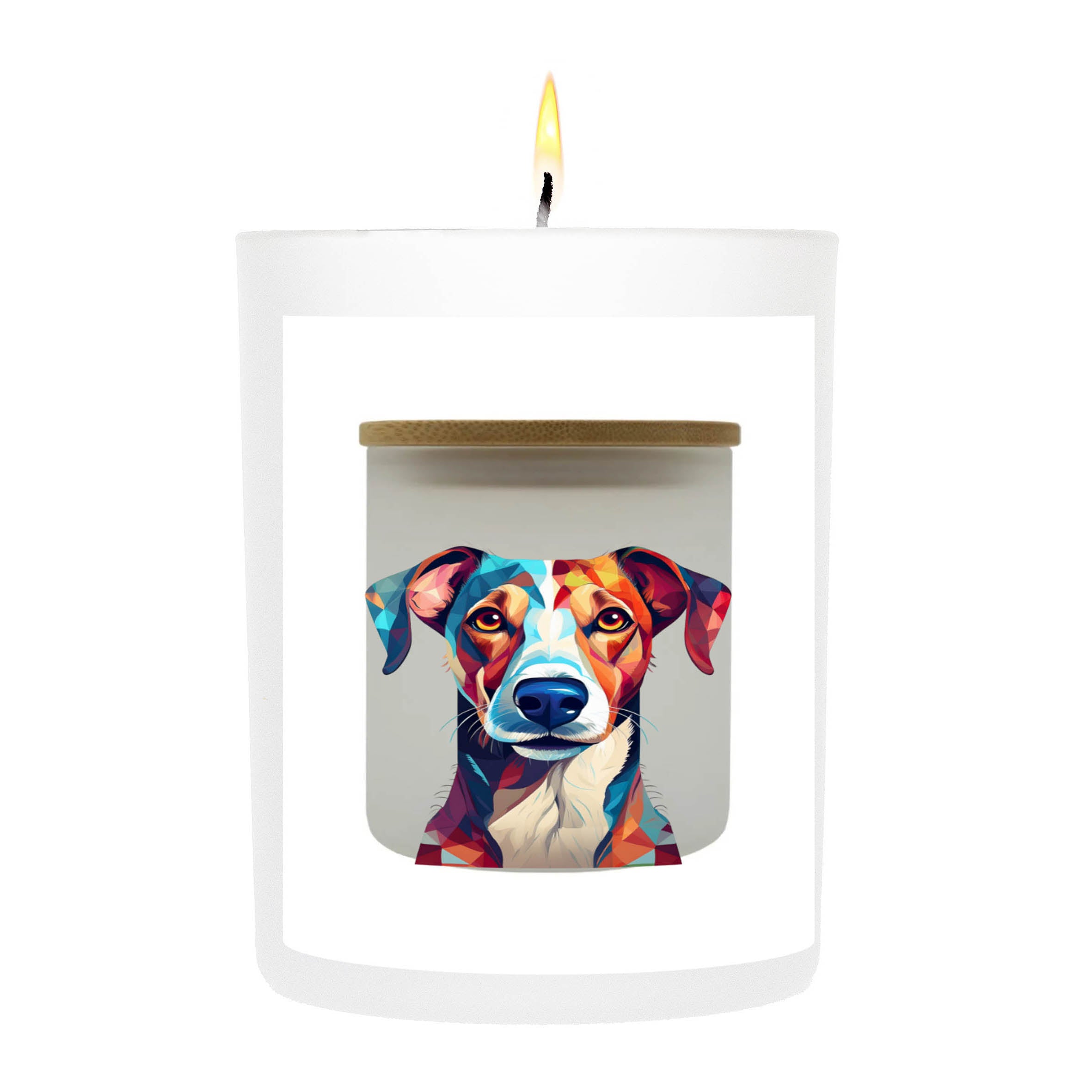 MOCK UP (2) Graphic Bold Dog Candle