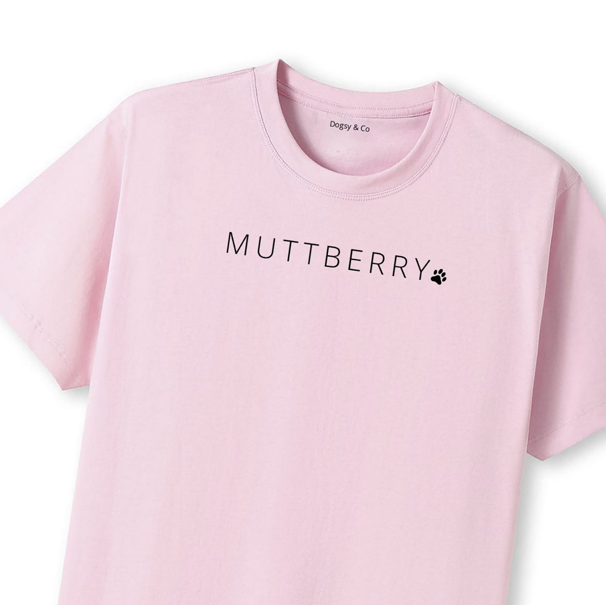 MUTTBERRY Dogsigner T-Shirt - close up view