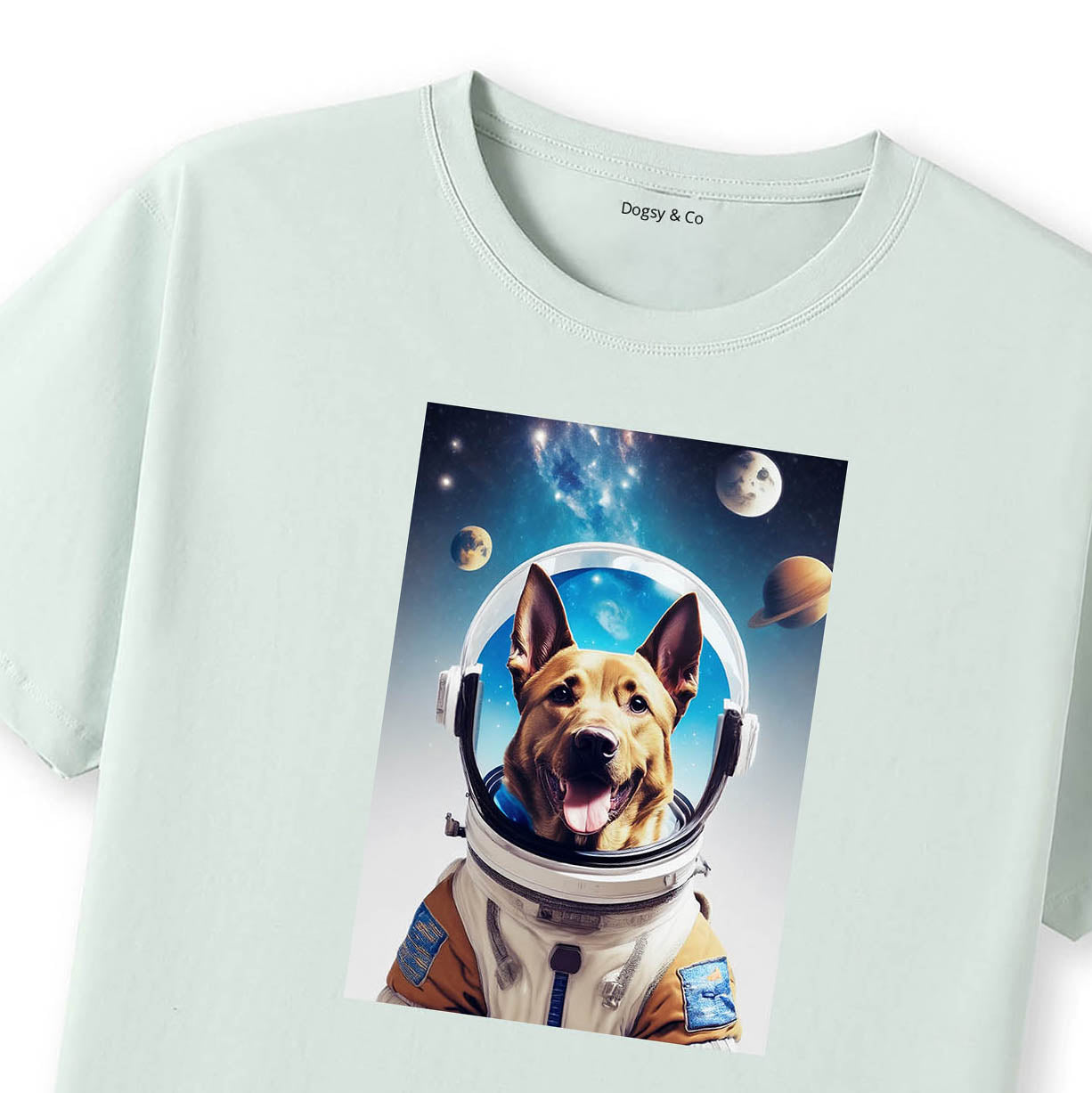 Mint T-Shirt Close Up