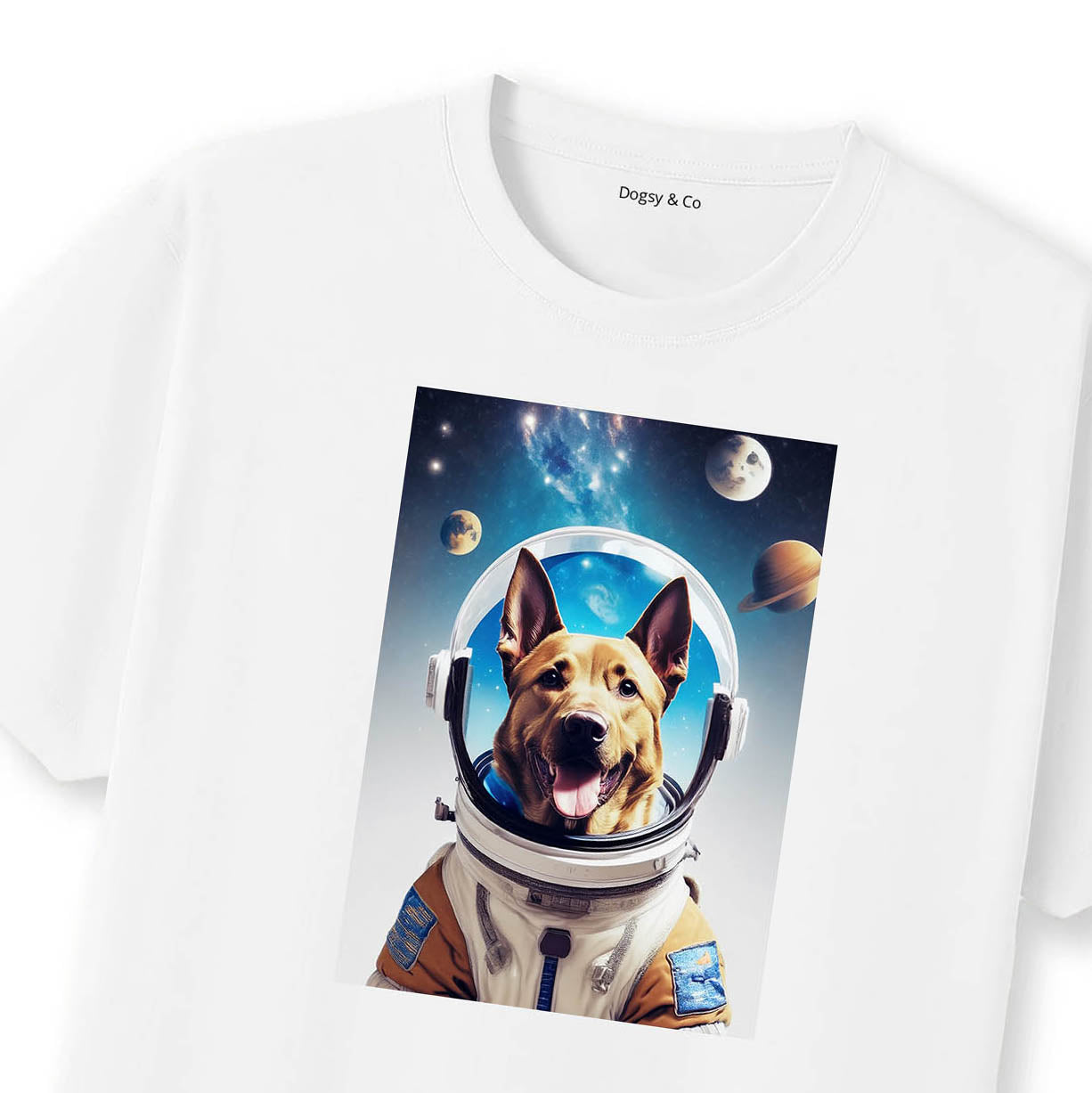 White T-Shirt Close Up