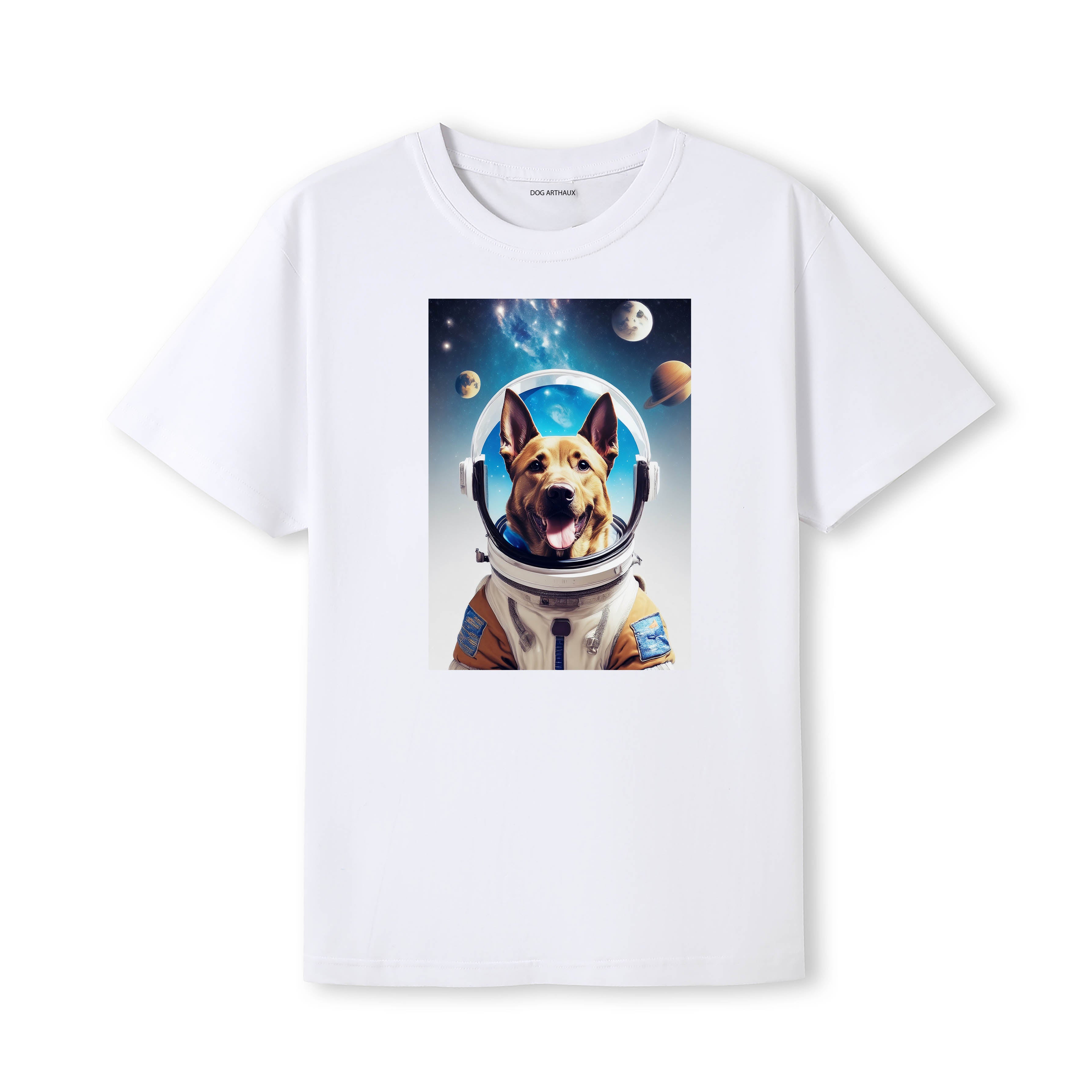 Belgian Malinois Astronaut Dog T-shirt