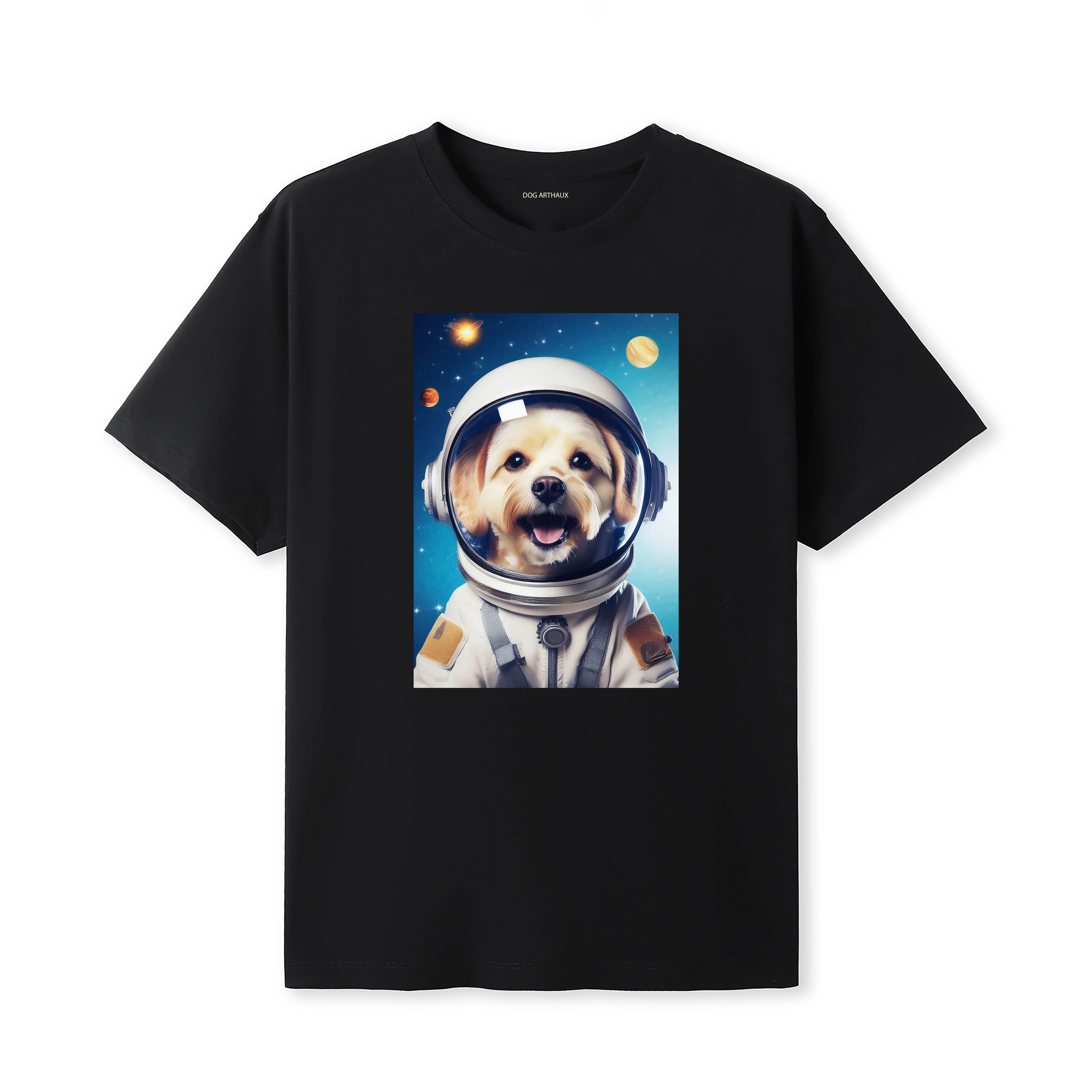 Maltese Astronaut Dog T-shirt