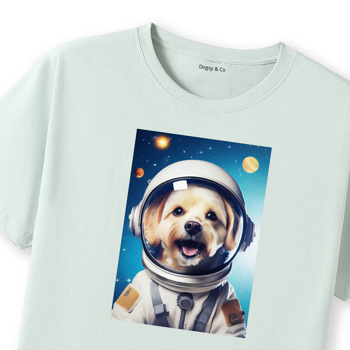 Mint T-Shirt Close Up