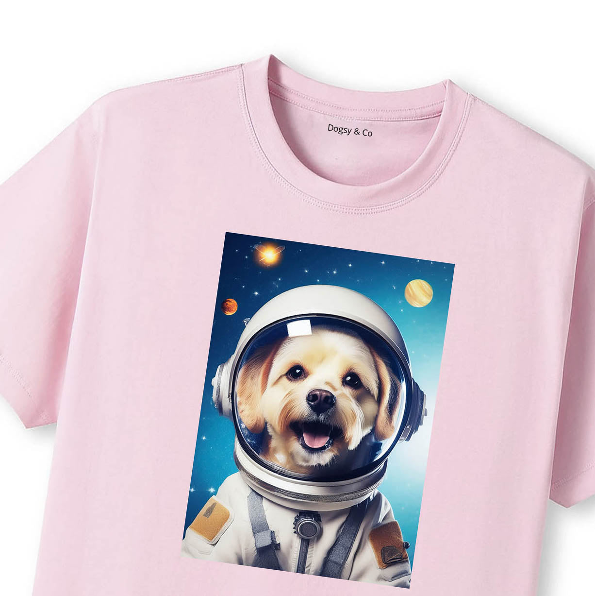 Pink T-Shirt Close Up