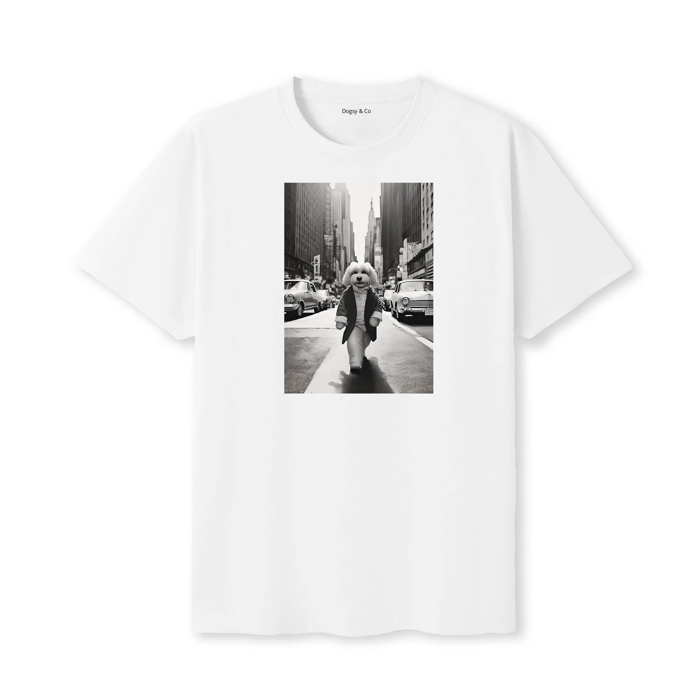 Maltese Dogsy Dean T-Shirt White