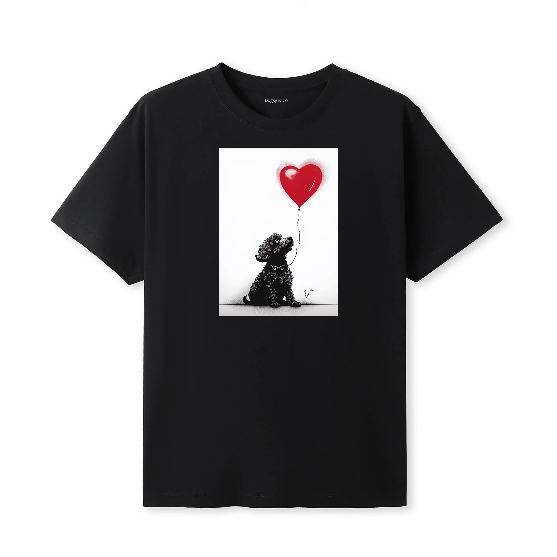 Maltese 1 Dogsy T-Shirt Black