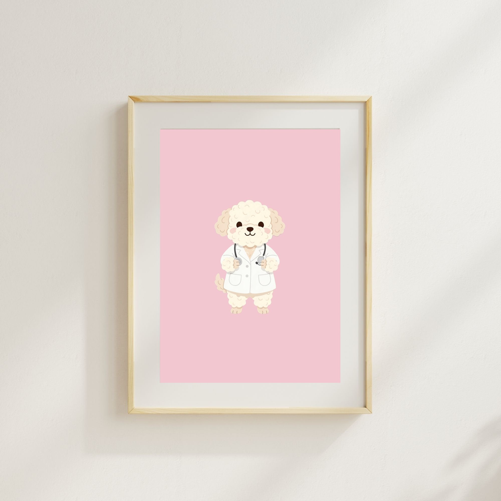 Maltipoo Kids Nursery Wall Art Print Bundle — 22 Dog Costume Designs, 5 Colours, 6 Print Sizes | Digital Download