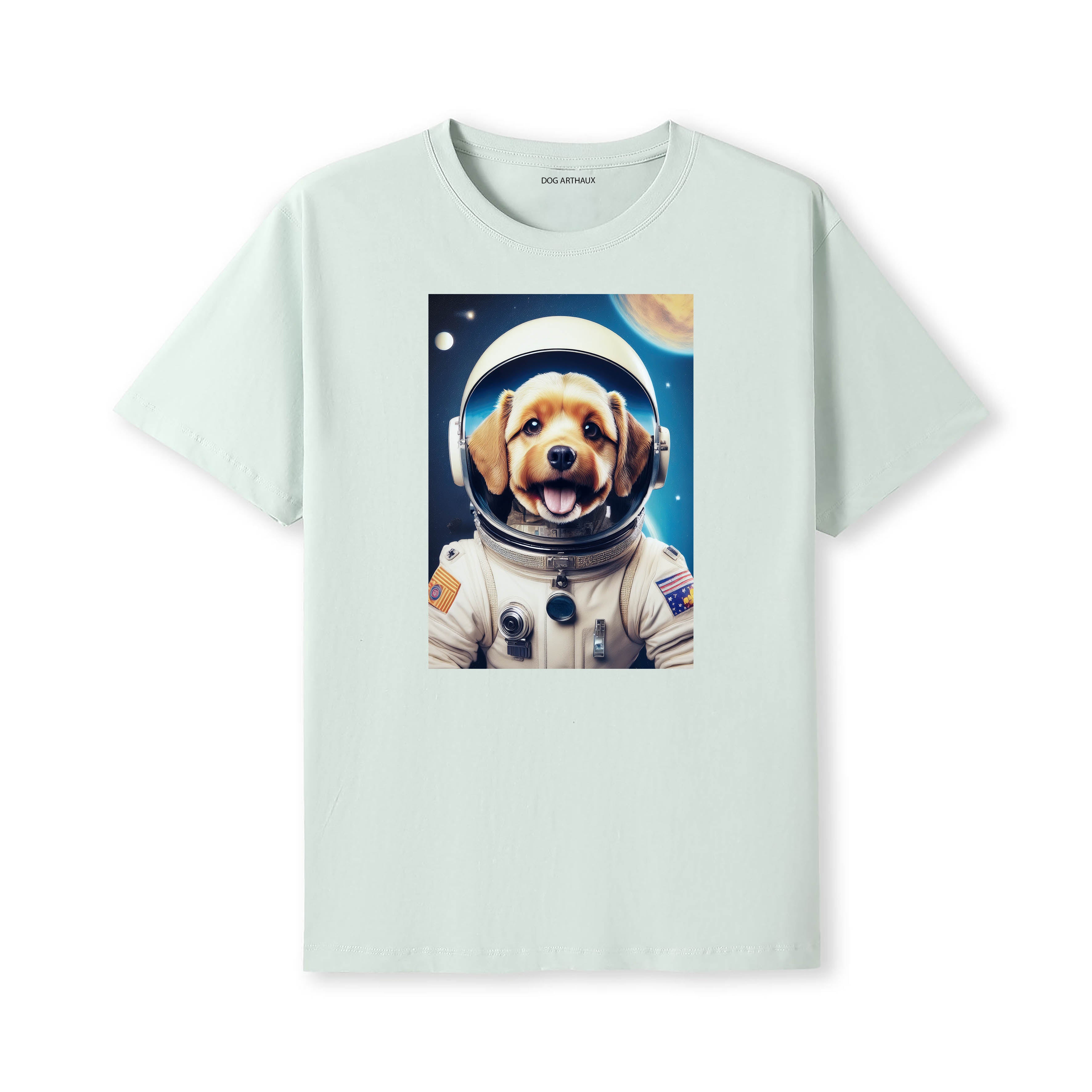 Maltipoo Astronaut Dog T-shirt