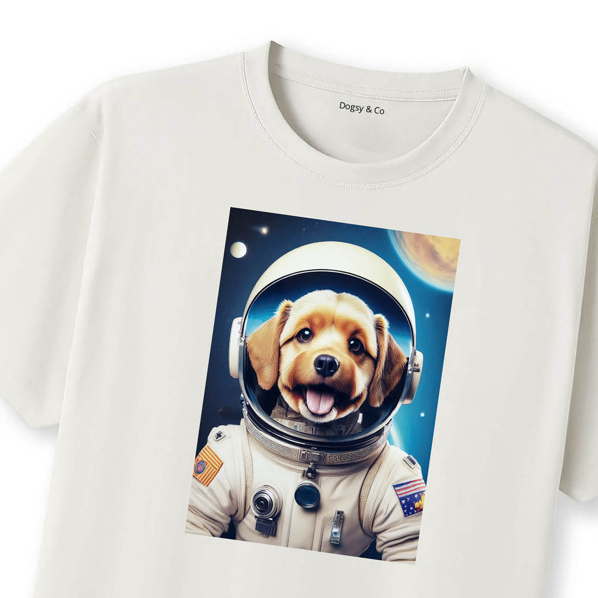 Natural T-Shirt Close Up