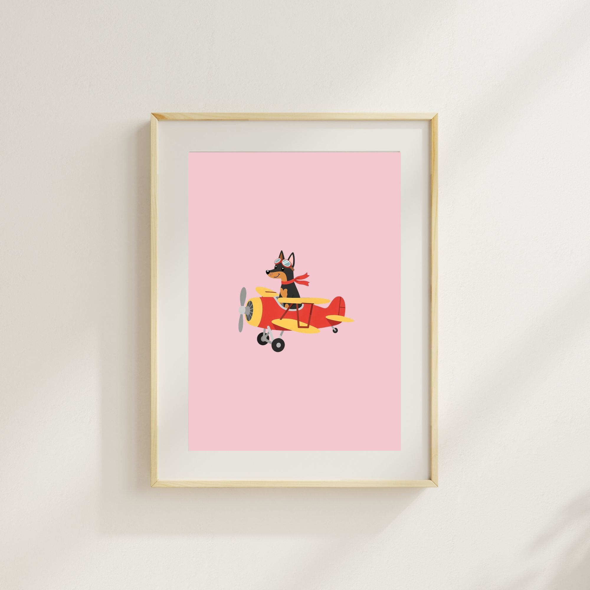Manchester Terrier Kids Nursery Wall Art Print Bundle — 22 Dog Costume Designs, 5 Colours, 6 Print Sizes | Digital Download