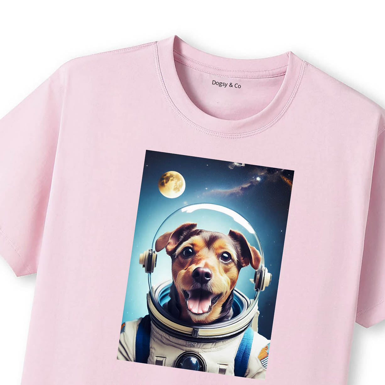 Pink T-Shirt Close Up