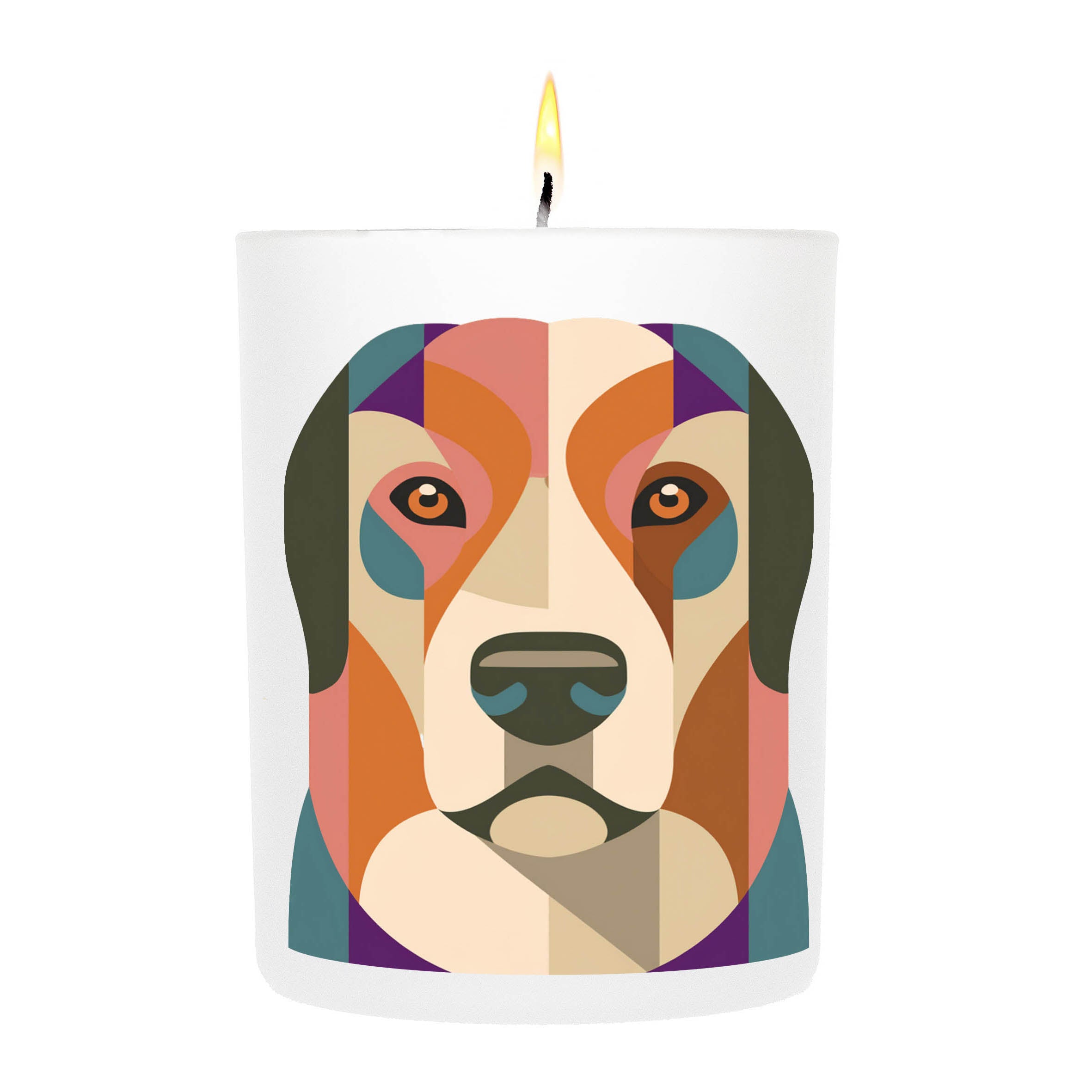 Maremma Graphic Bold Dog Candle