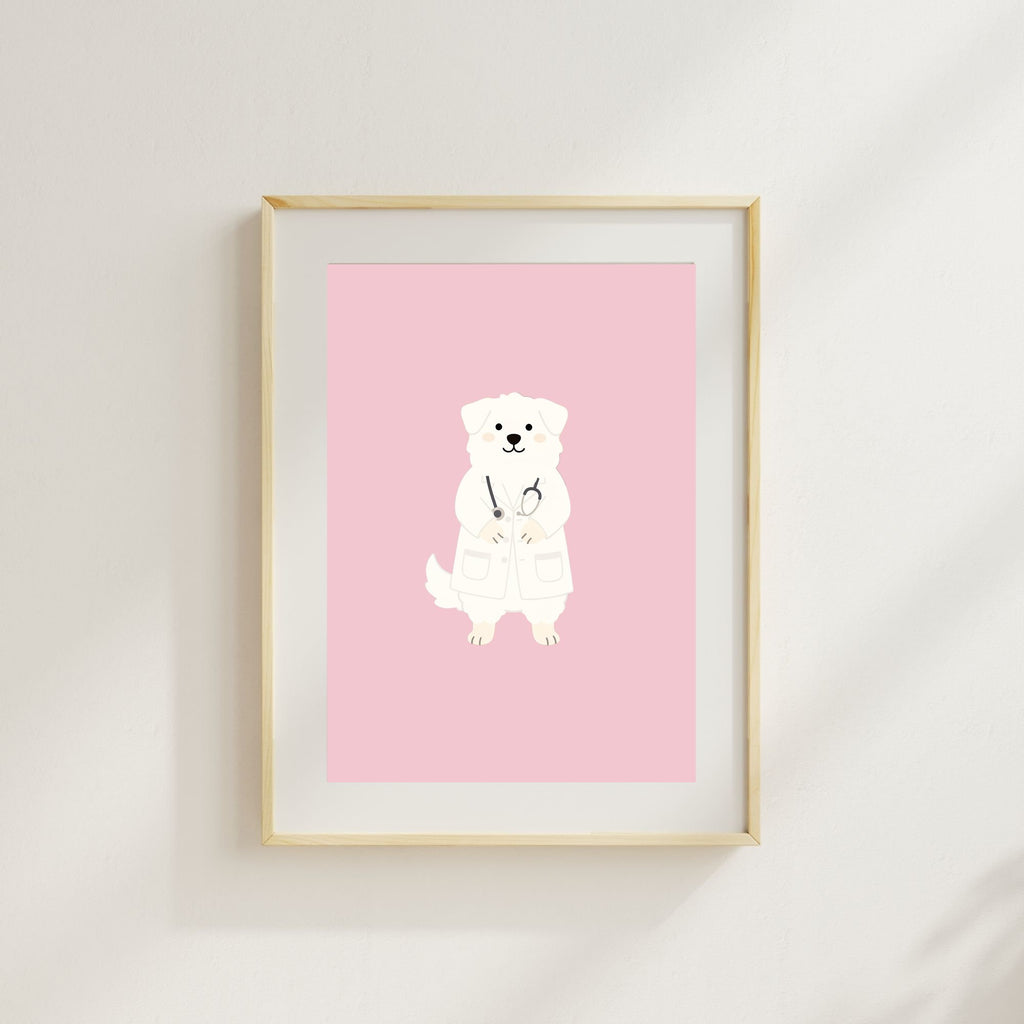 Maremma Kids Nursery Wall Art Print Bundle — 22 Dog Costume Designs, 5 Colours, 6 Print Sizes | Digital Download