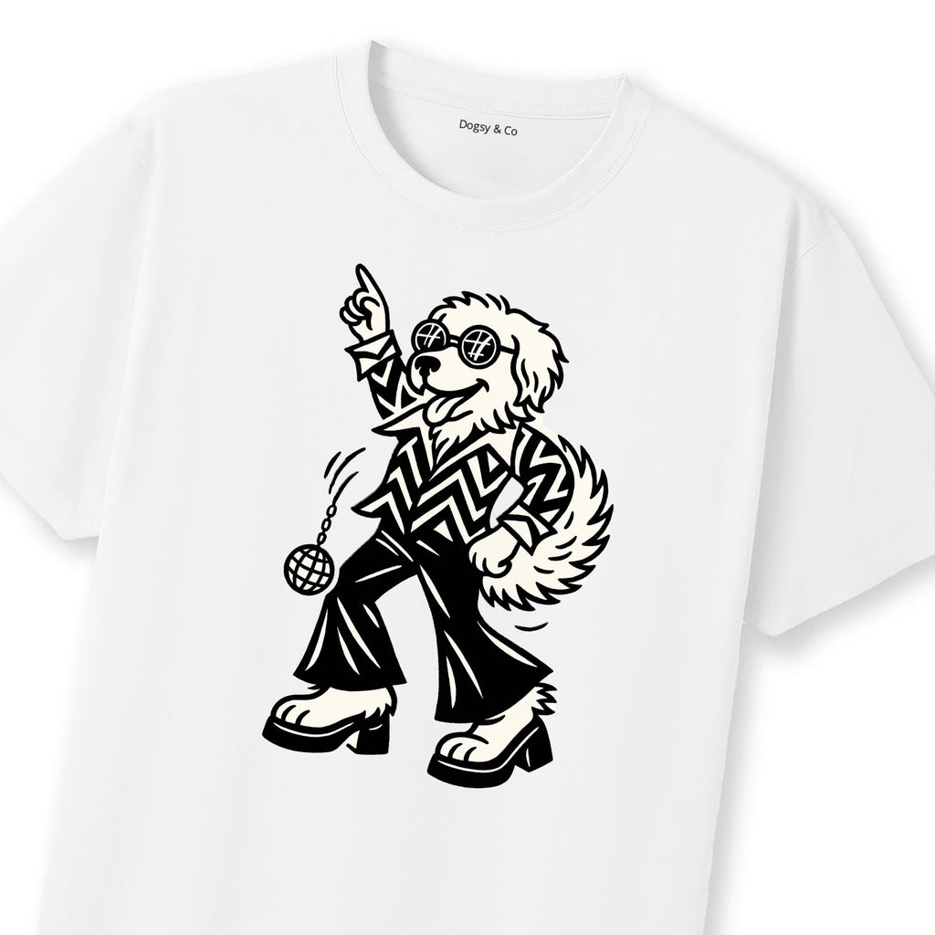 Maremma Disco Doggo T-Shirt | Dogsy & Co