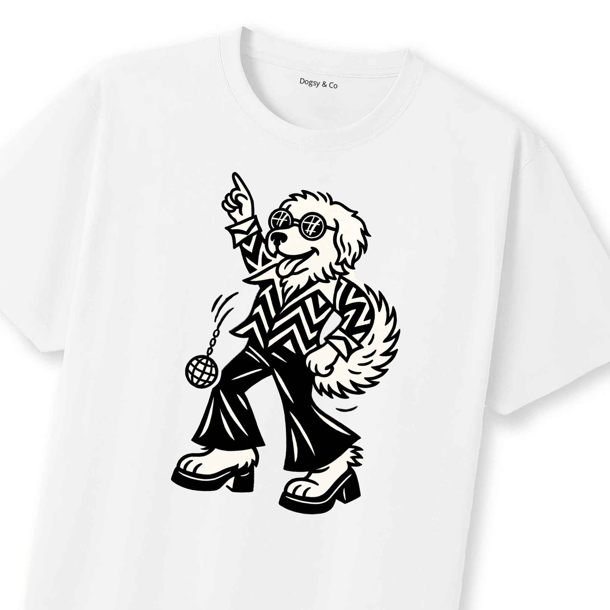 Maremma Disco Doggo T-Shirt | Dogsy & Co