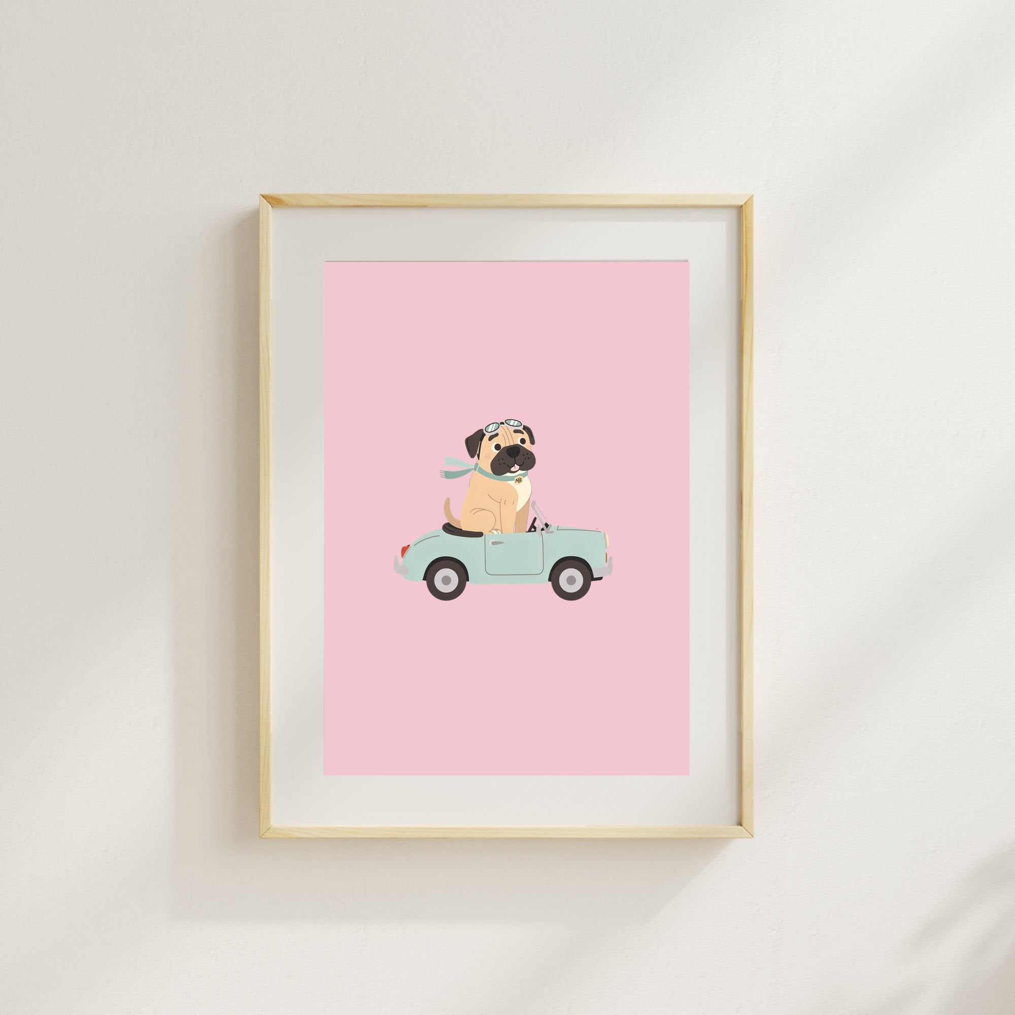 Mastiff Kids Nursery Wall Art Print Bundle — 22 Dog Costume Designs, 5 Colours, 6 Print Sizes | Digital Download