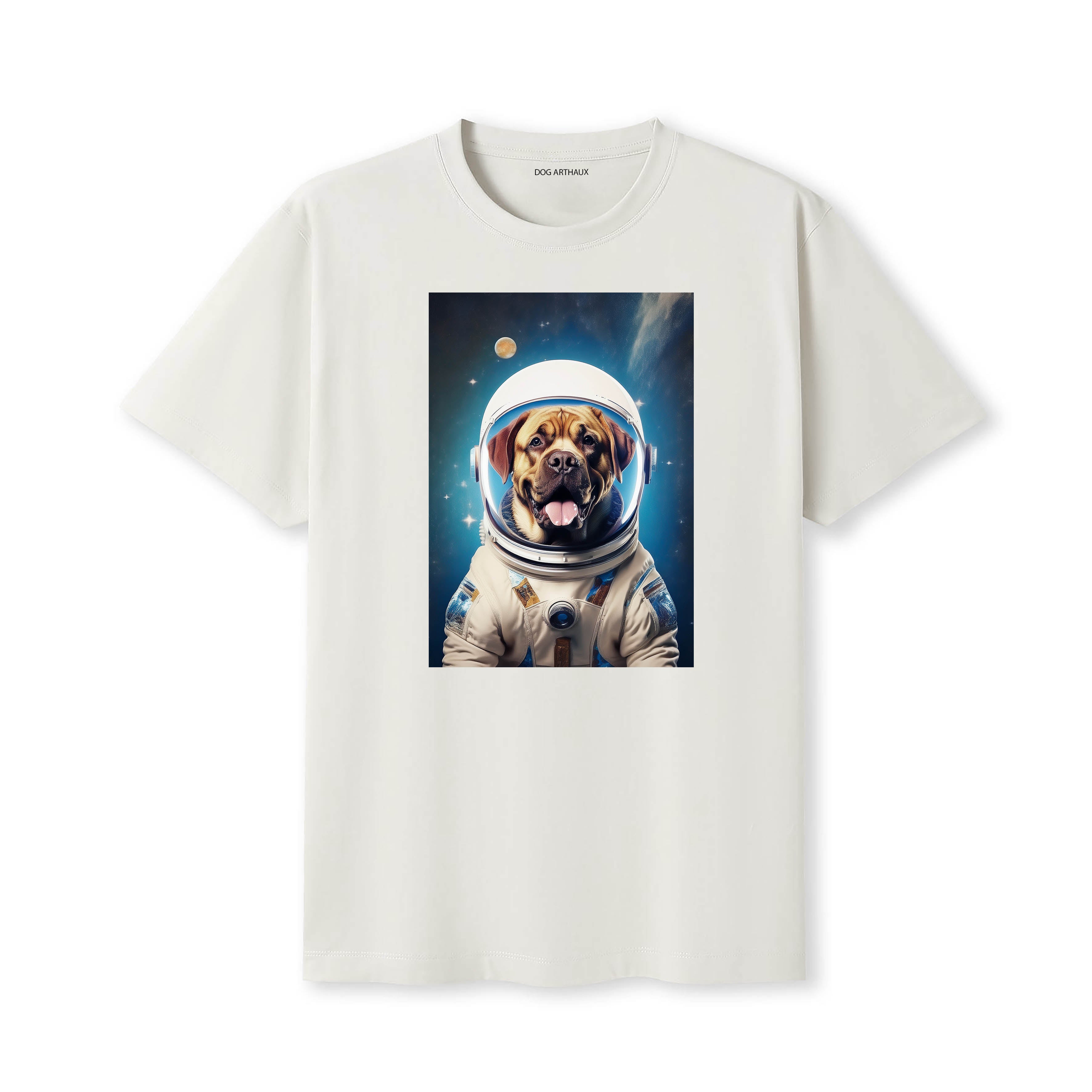 Mastiff Astronaut Dog T-shirt