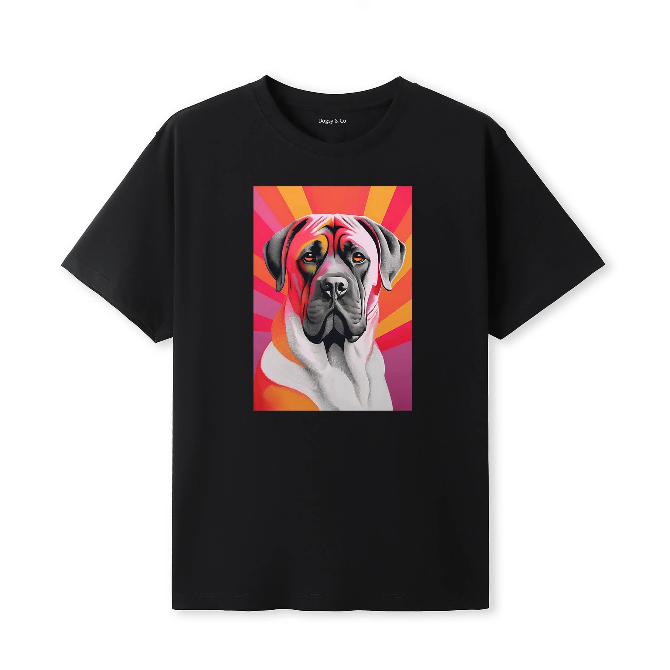 Mastiff Mod Pop Dogs T-Shirt Artwork