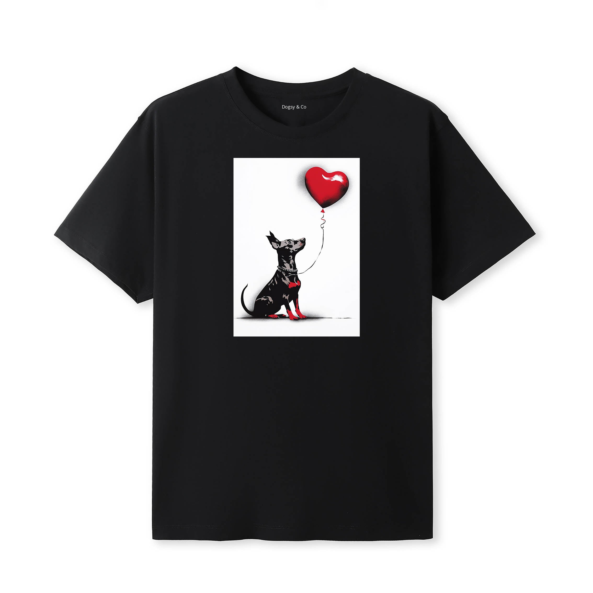 Miniature Pinscher 1 Dogsy T-Shirt Black