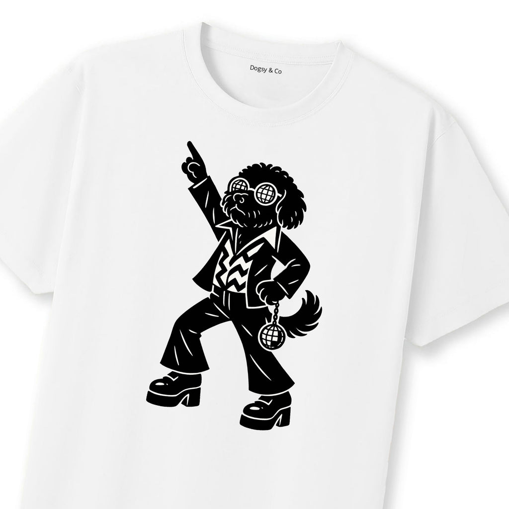 Moodle Disco Doggo T-Shirt | Dogsy & Co