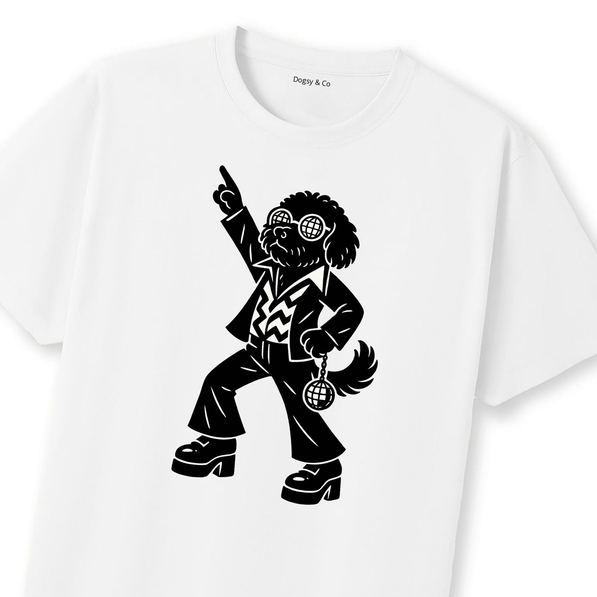 Moodle Disco Doggo T-Shirt | Dogsy & Co