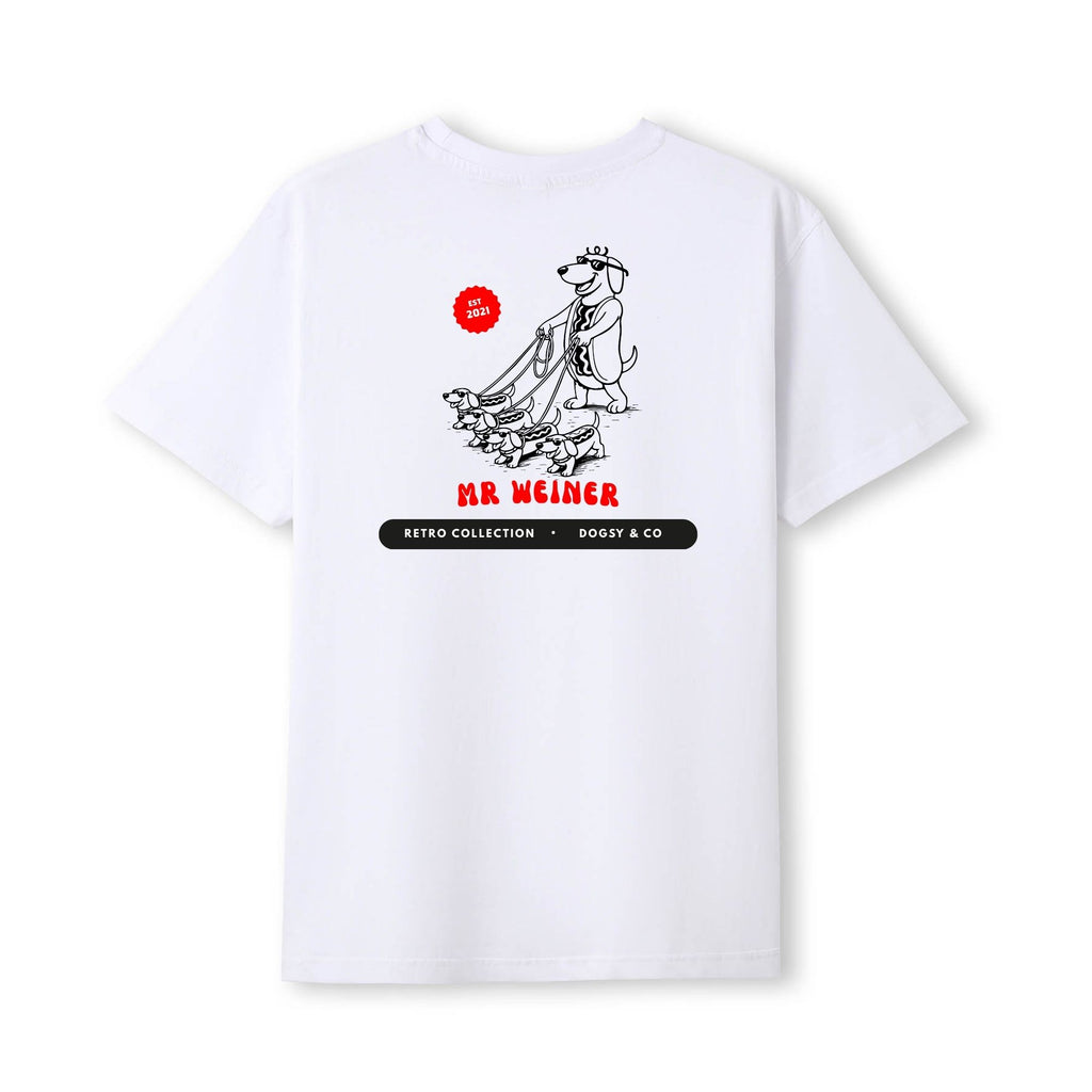 Mr Weiner The Dog Walker™ Funny Dachshund T‑Shirt